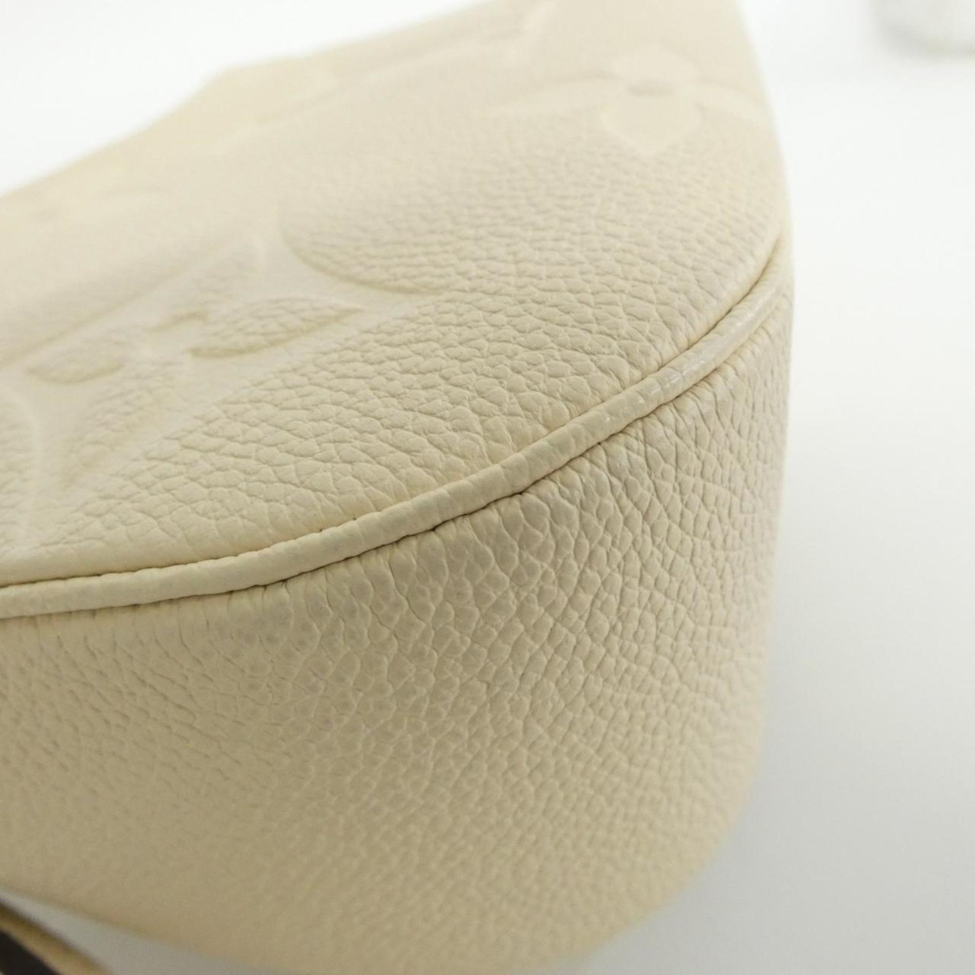 Louis Vuitton Cream Leather Handbag (Pre-Owned)