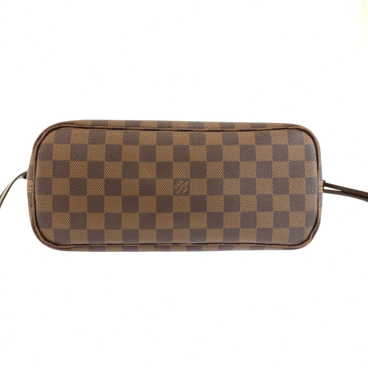 Louis Vuitton Brown Damier Canvas Pvc Leather Handbag Tote Bag (Pre-Owned)