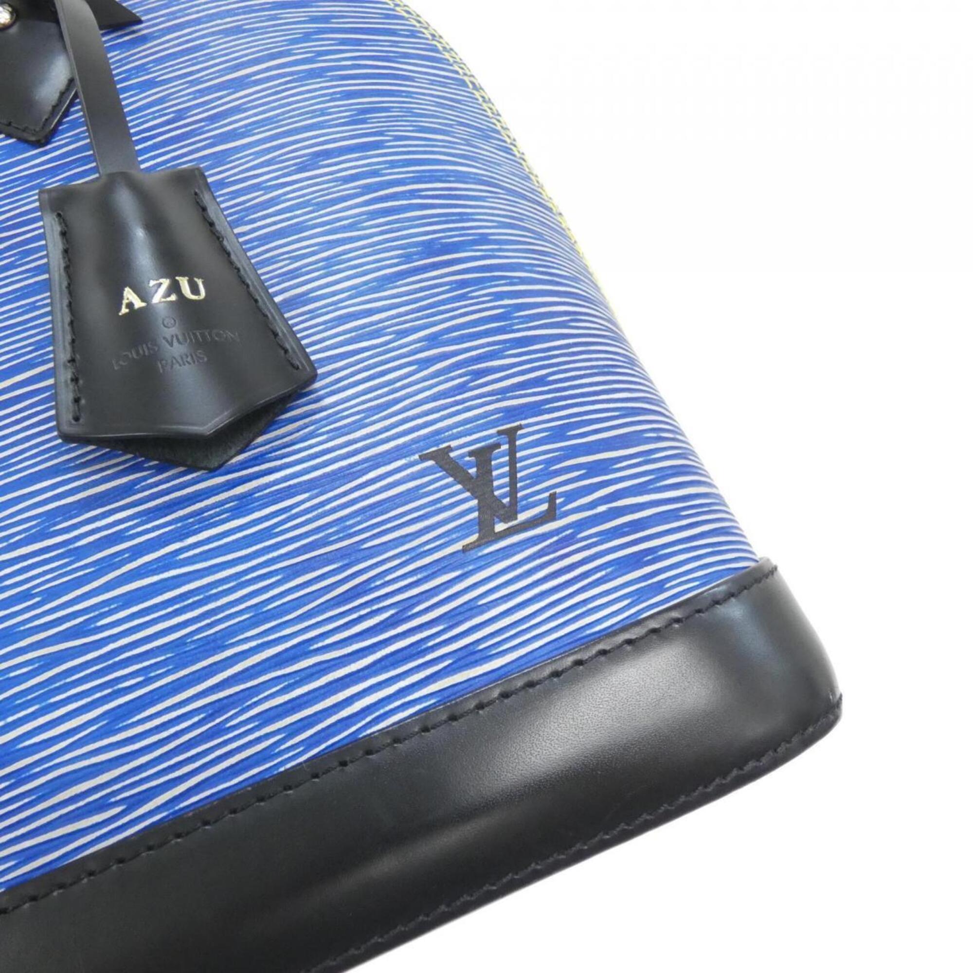 Louis Vuitton Blue Leather Handbag (Pre-Owned)