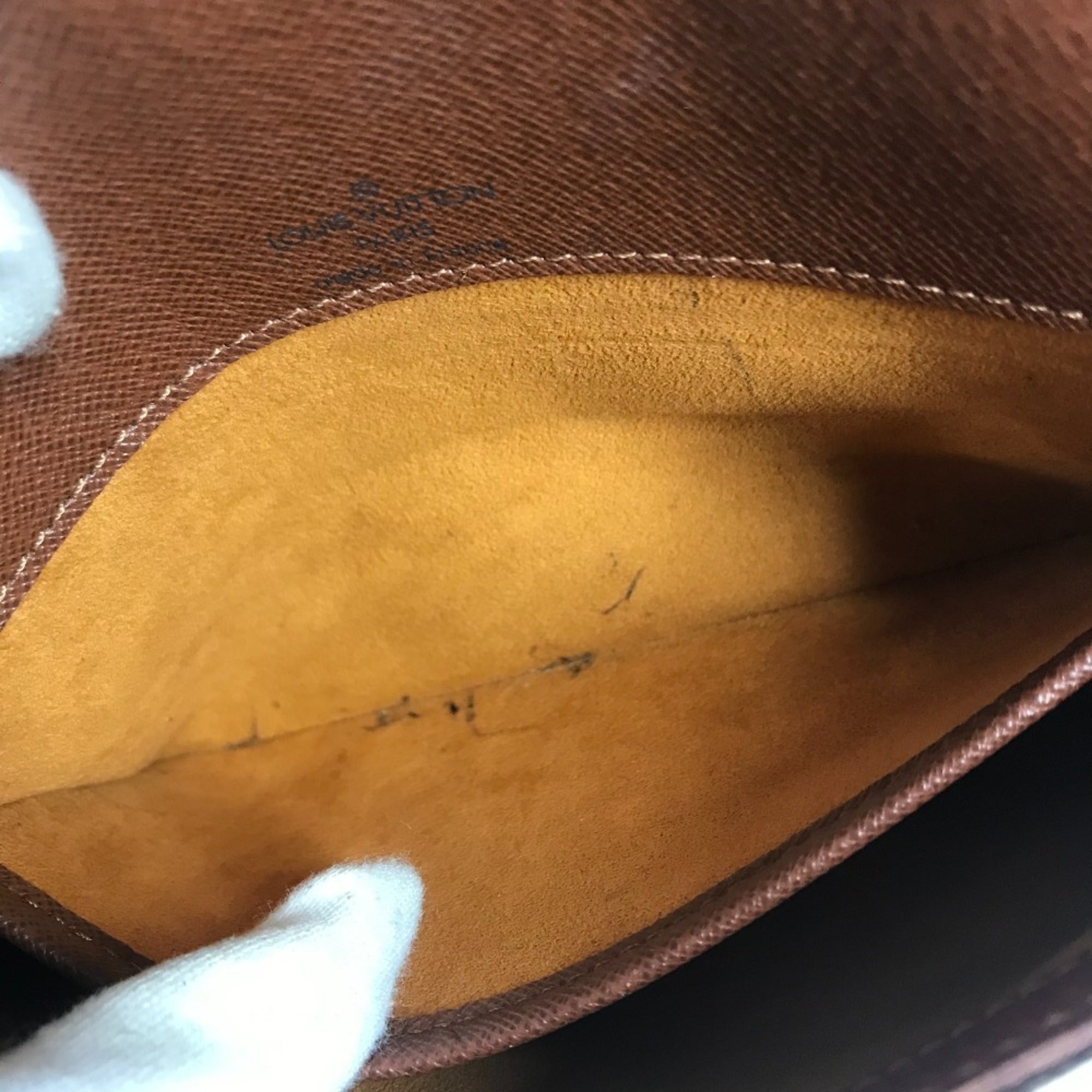 Louis Vuitton Brown Monogram Shoulder Bag (Pre-Owned)