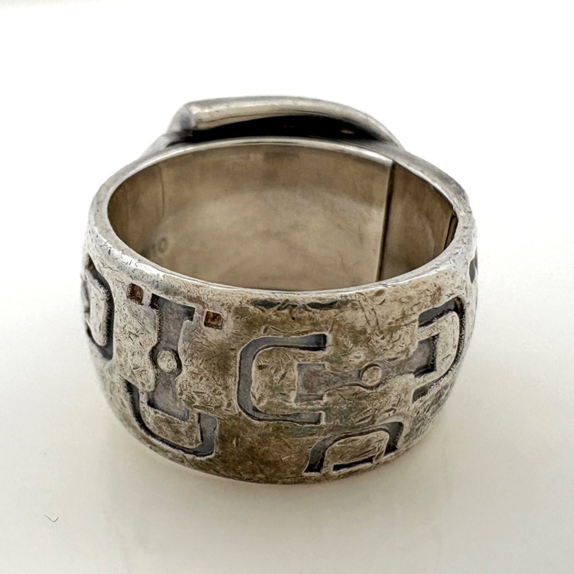 Gucci Silver Silver 925 Band Ring (Pre-Owned)