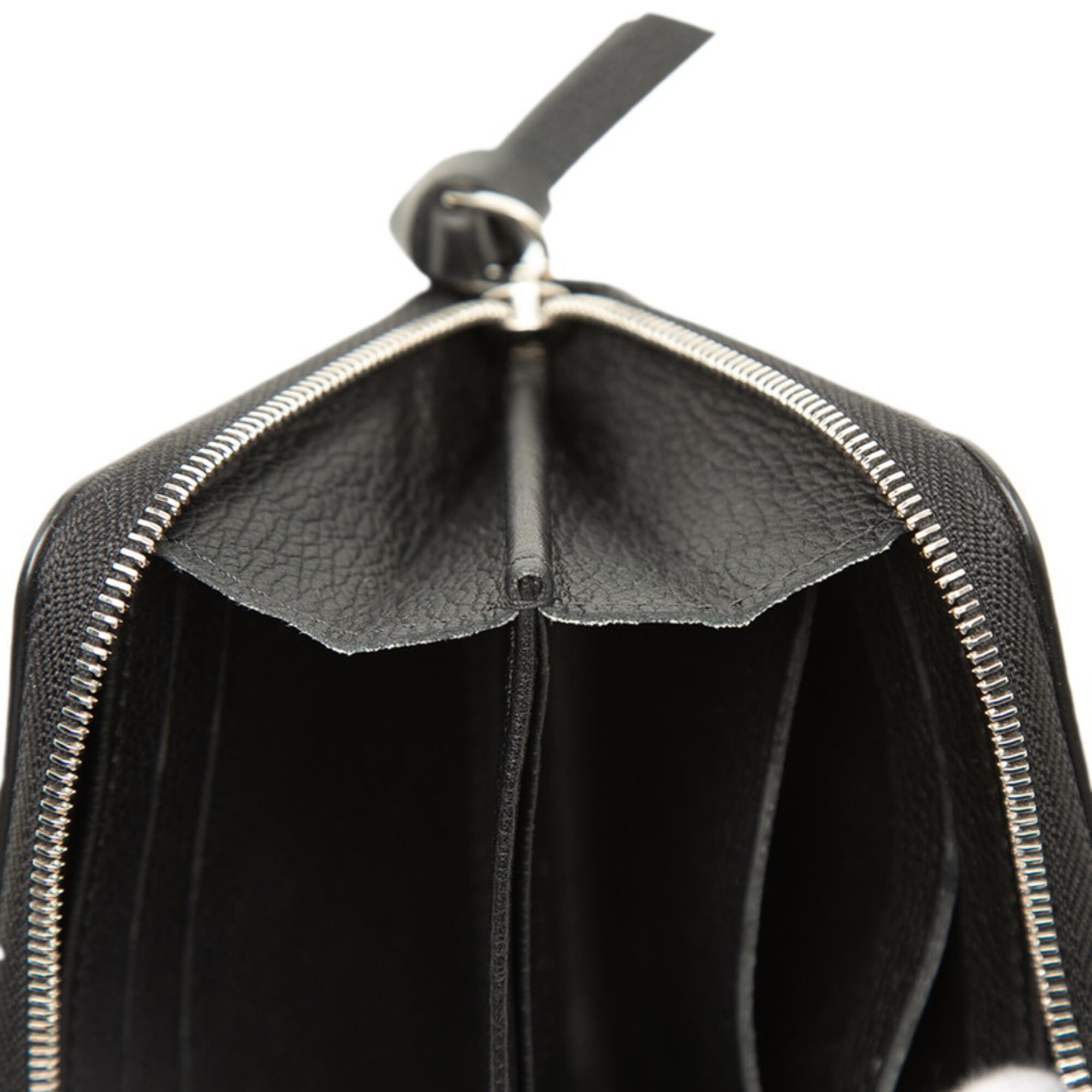 Louis Vuitton Black Noir Leather Coin Purse/Coin Case (Pre-Owned)