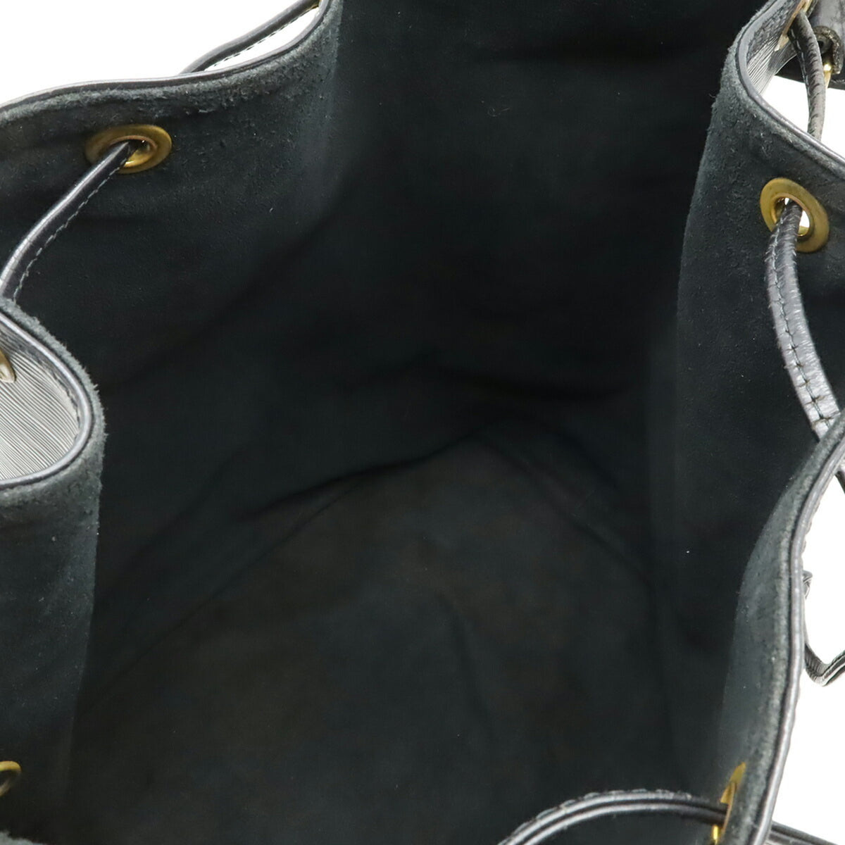 Louis Vuitton Black Noir Epi Leather Shoulder Bag (Pre-Owned)