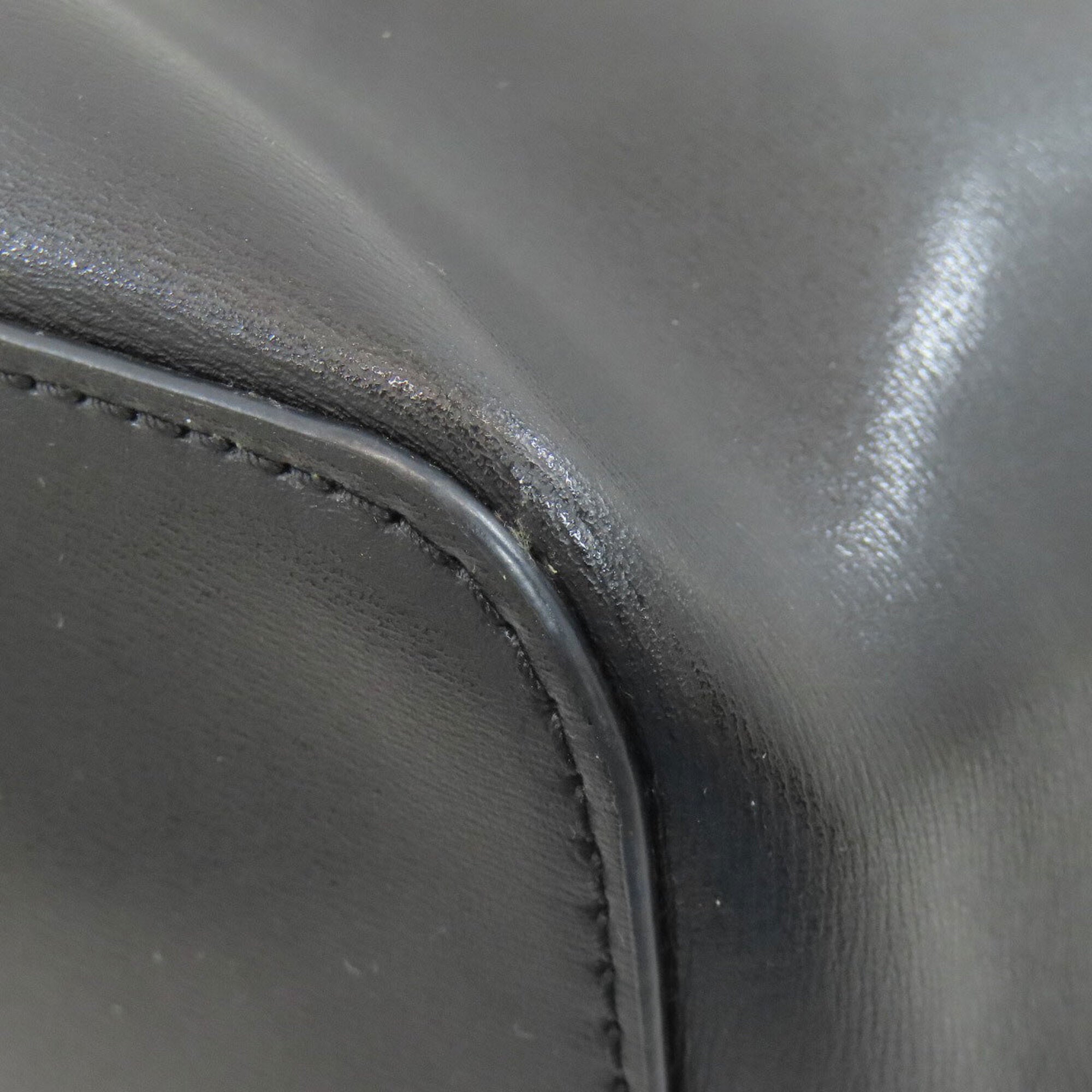 Michael Kors Black Leather Tote Bag (Pre-Owned)