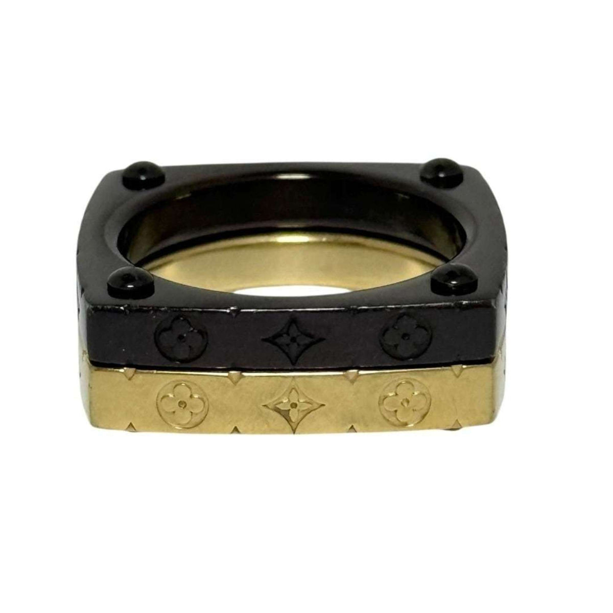 Louis Vuitton Metal Band Ring (Pre-Owned)