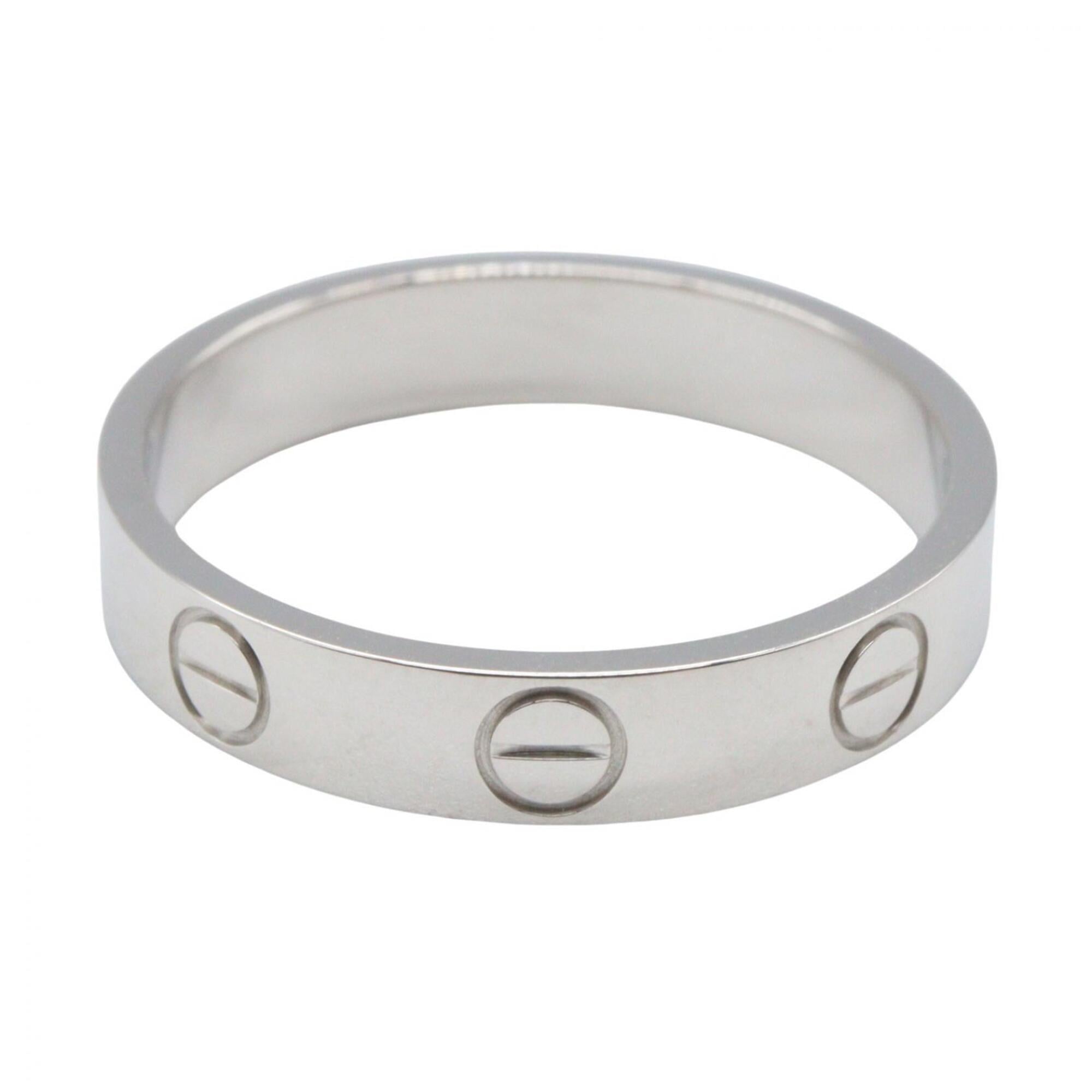 Cartier Silver White Gold (18K) Band Ring (Pre-Owned)