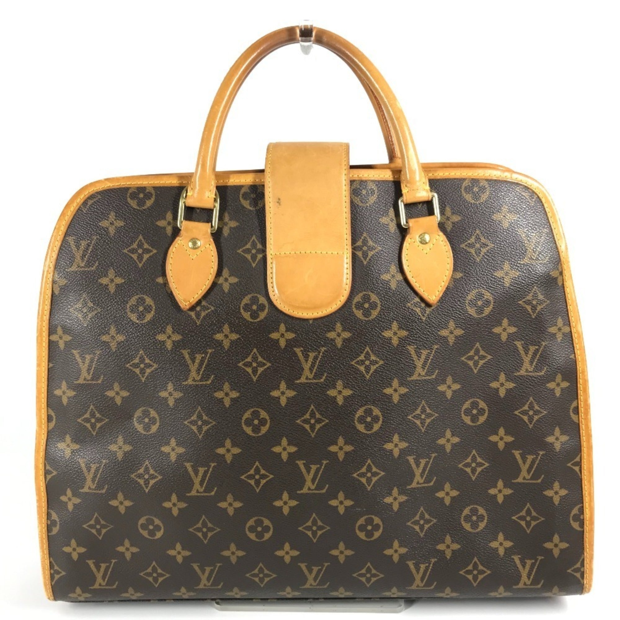 Louis Vuitton Brown Galle Monogram Monogram Handbag (Pre-Owned)