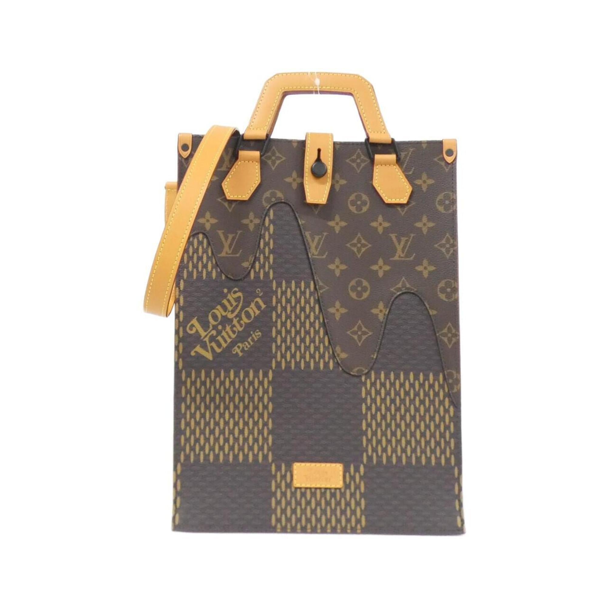Louis Vuitton Ebene Coated Canvas Handbag (Pre-Owned)