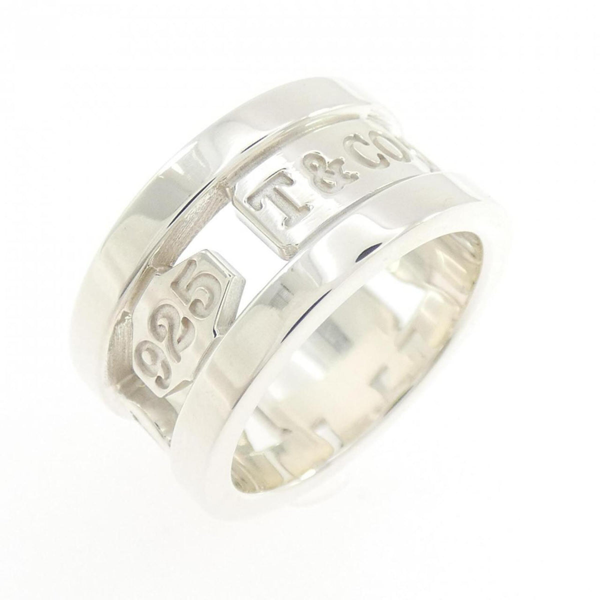 Tiffany 1837 Silver 925 Band Ring (Pre-Owned)