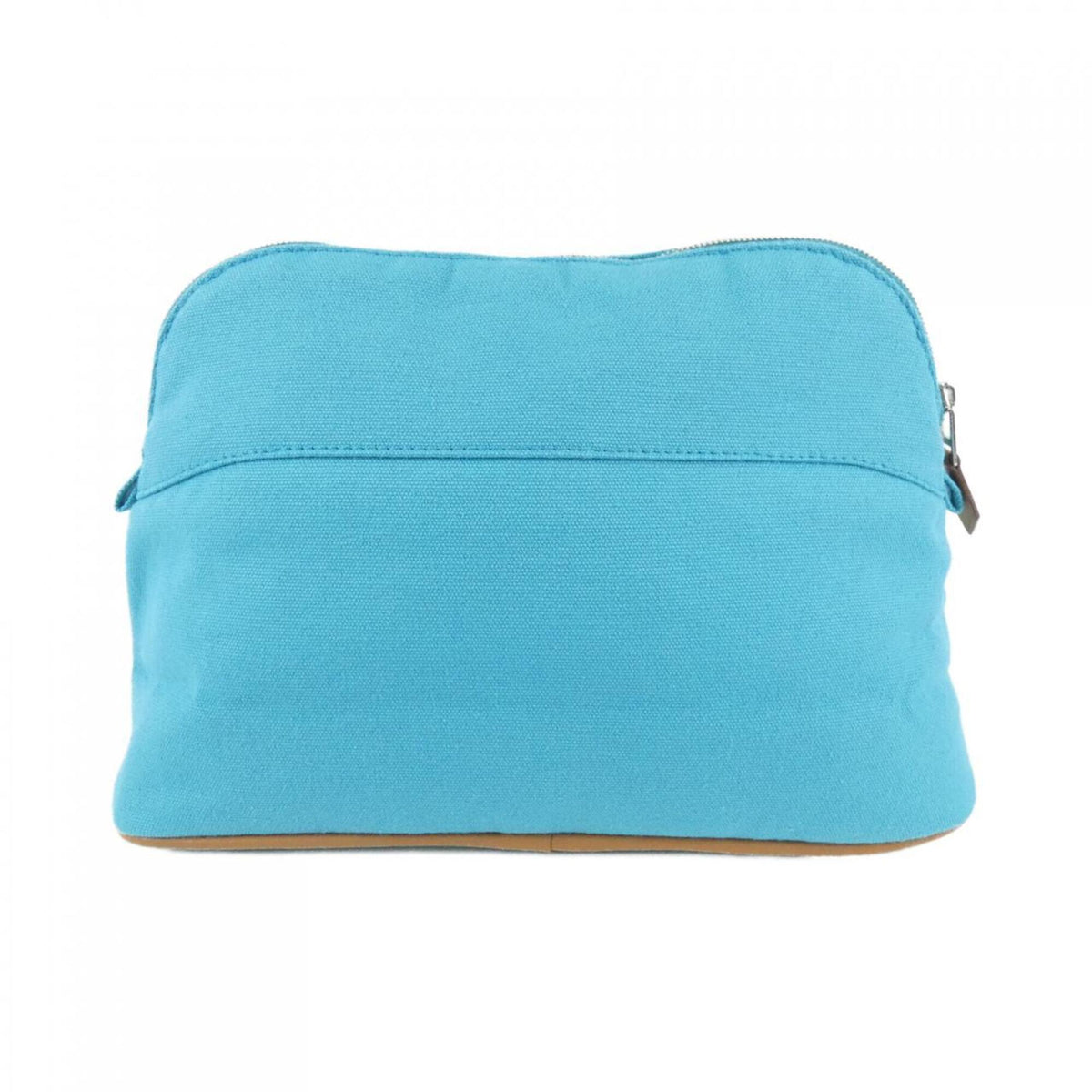 Hermes Blue Canvas Handbag Pouch (Pre-Owned)