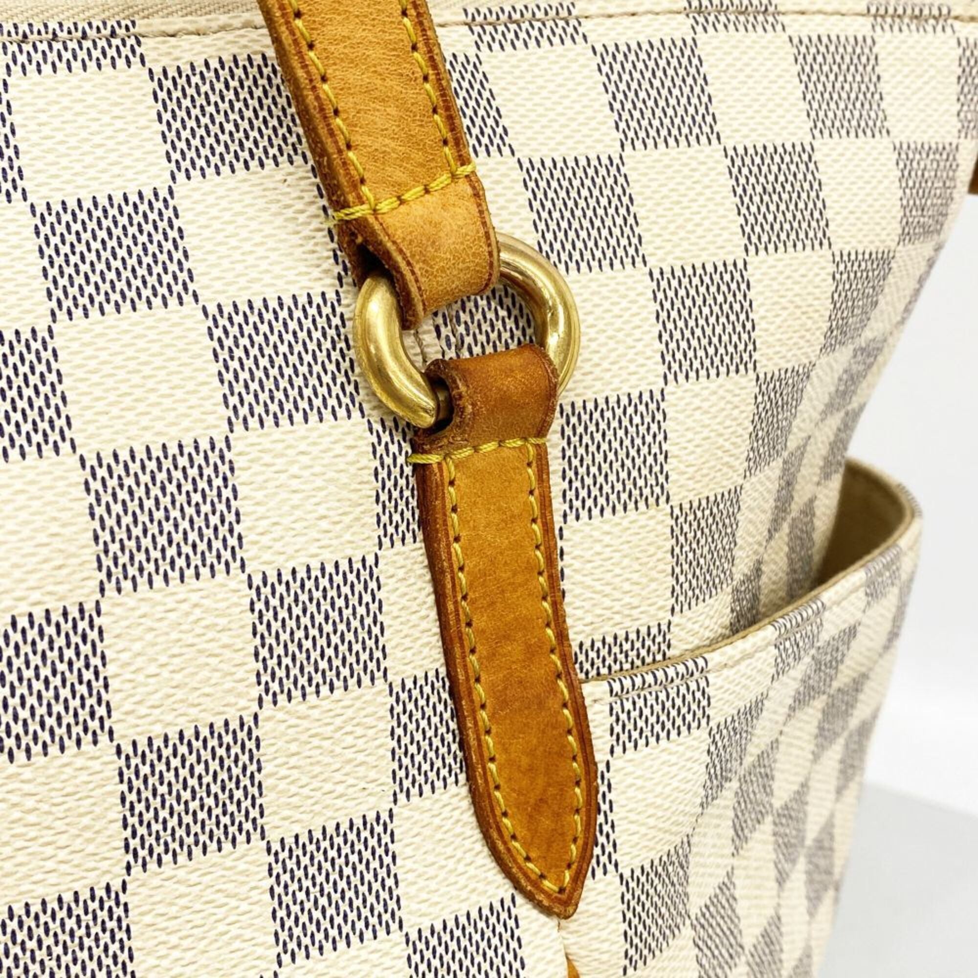 Louis Vuitton White Tote Bag (Pre-Owned)