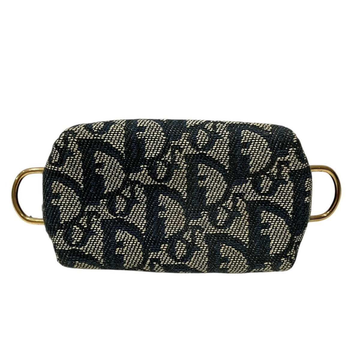 Christian Dior Navy Canvas Pouch (Pre-Owned)