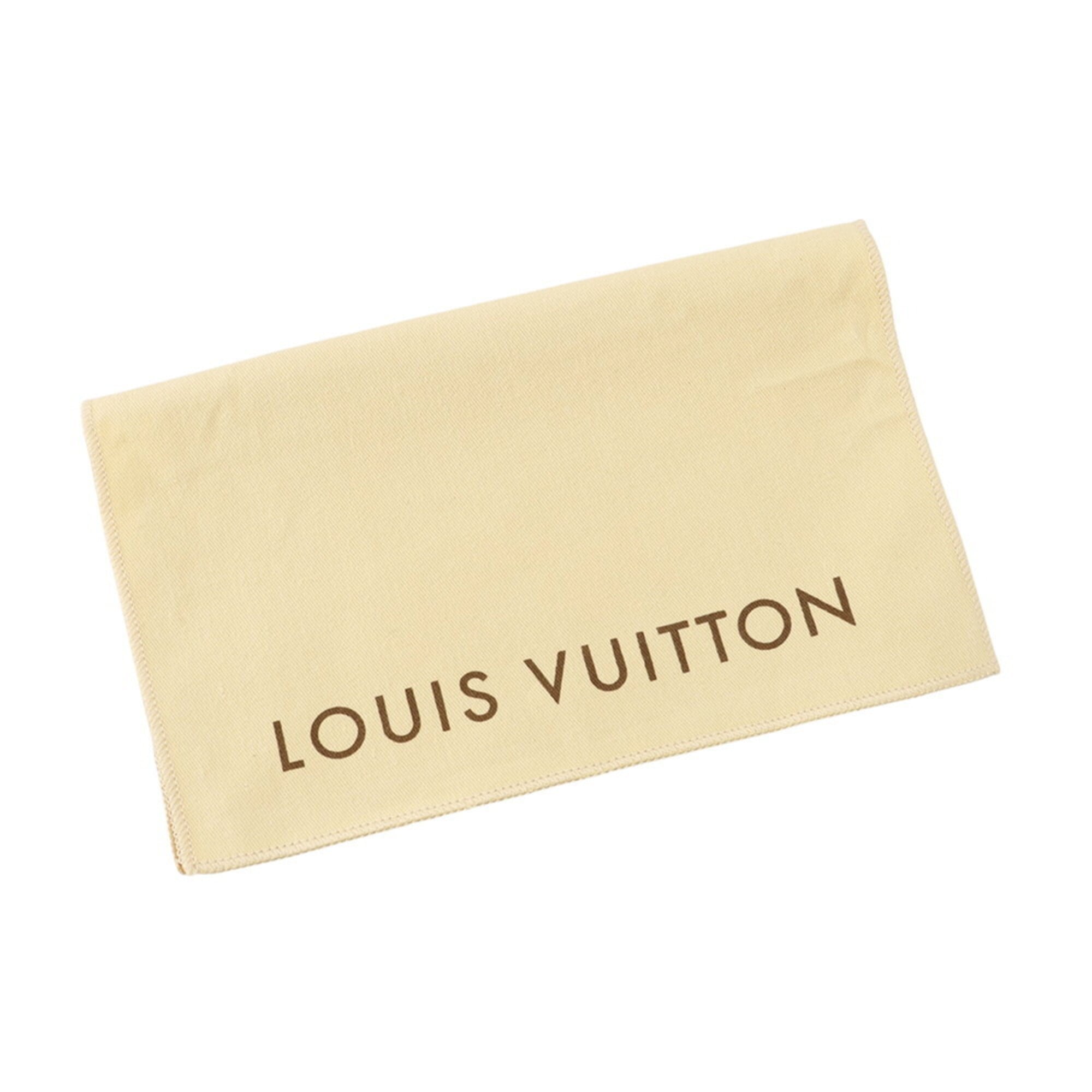Louis Vuitton Damier Damier Canvas Ebene Red Color Handbag Pochette (Pre-Owned)