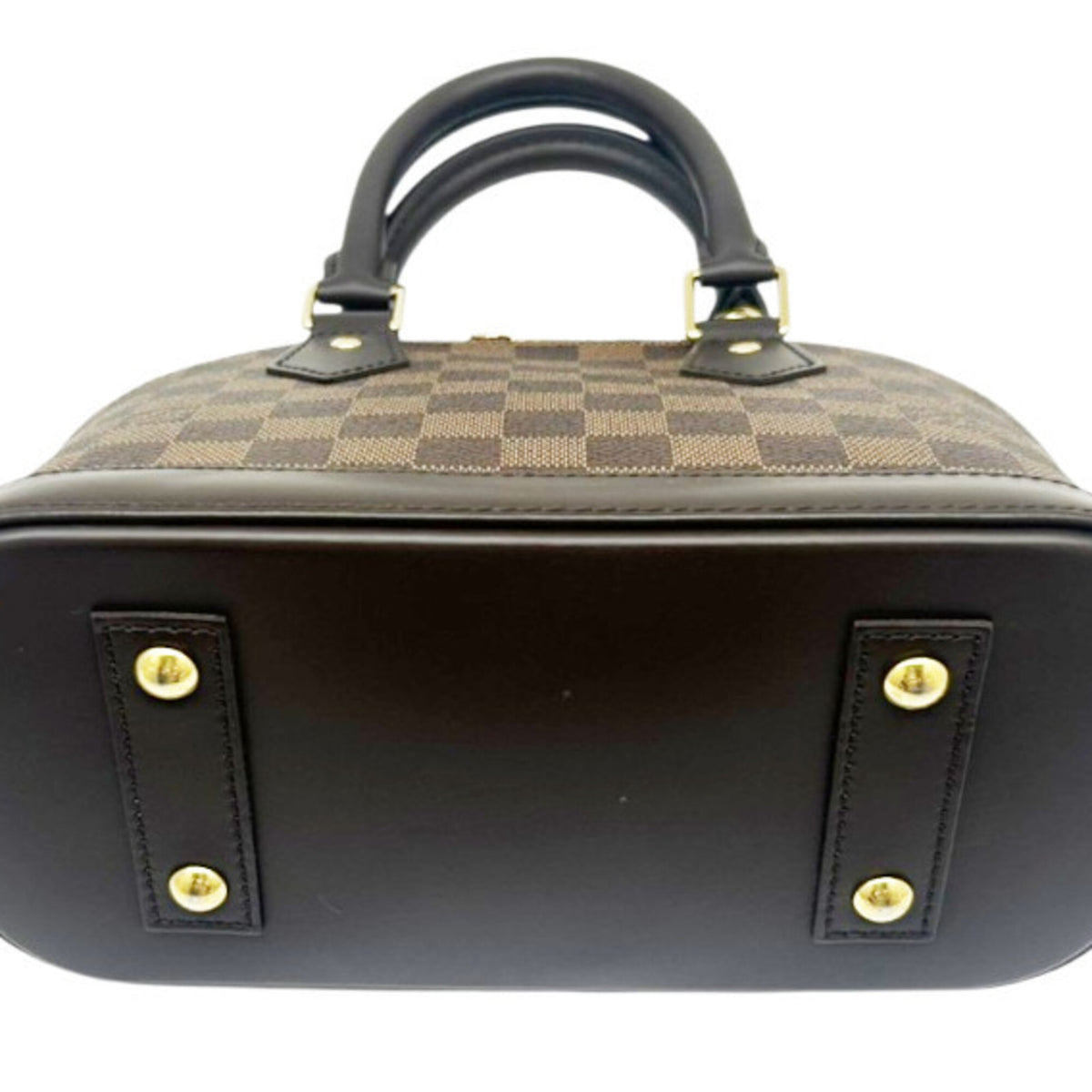 Louis Vuitton Damier Brown Damier Canvas Ebene Damier Canvas Handbag Shoulder Bag (Pre-Owned)