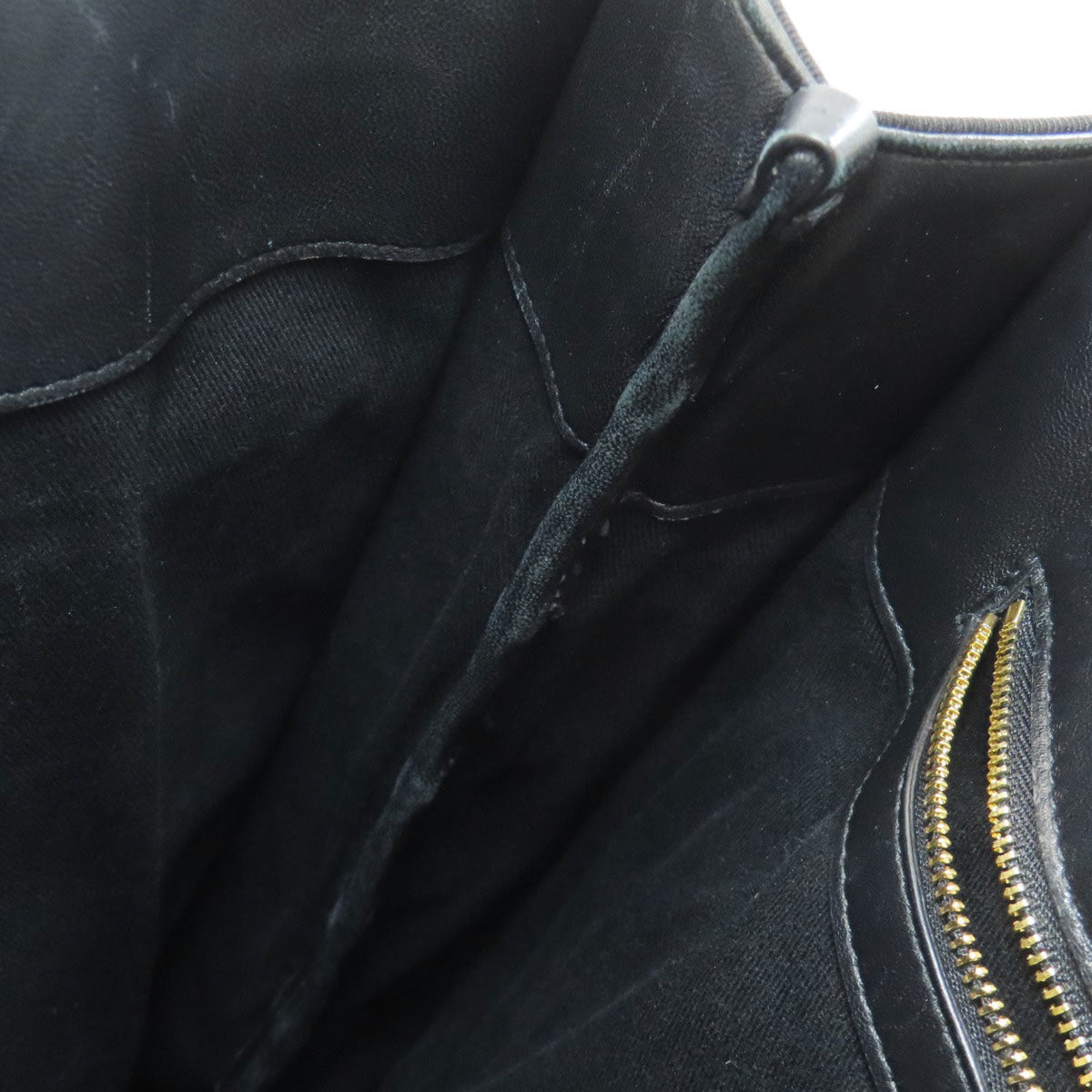 Salvatore Ferragamo Black Canvas Tote Bag (Pre-Owned)