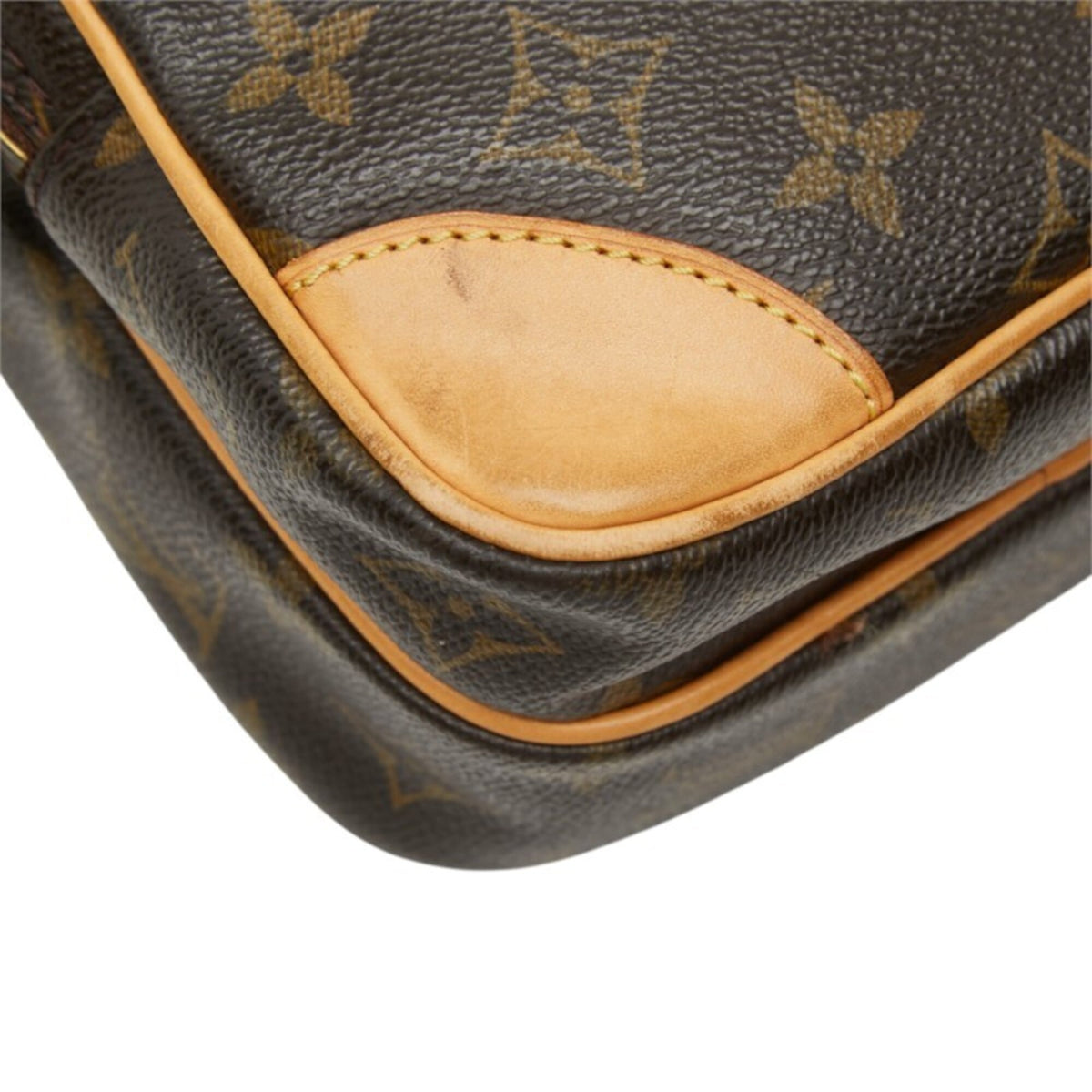 Louis Vuitton Monogram Brown Pvc Leather Shoulder Bag (Pre-Owned)