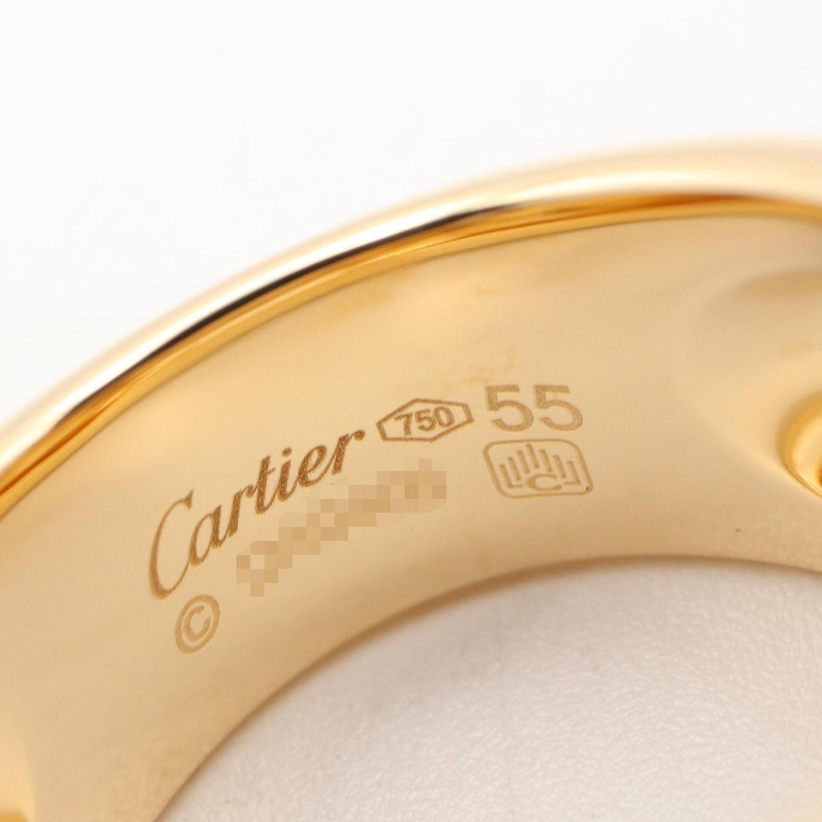 Cartier Yellow Gold Yellow Gold (18K) Band Ring (Pre-Owned)