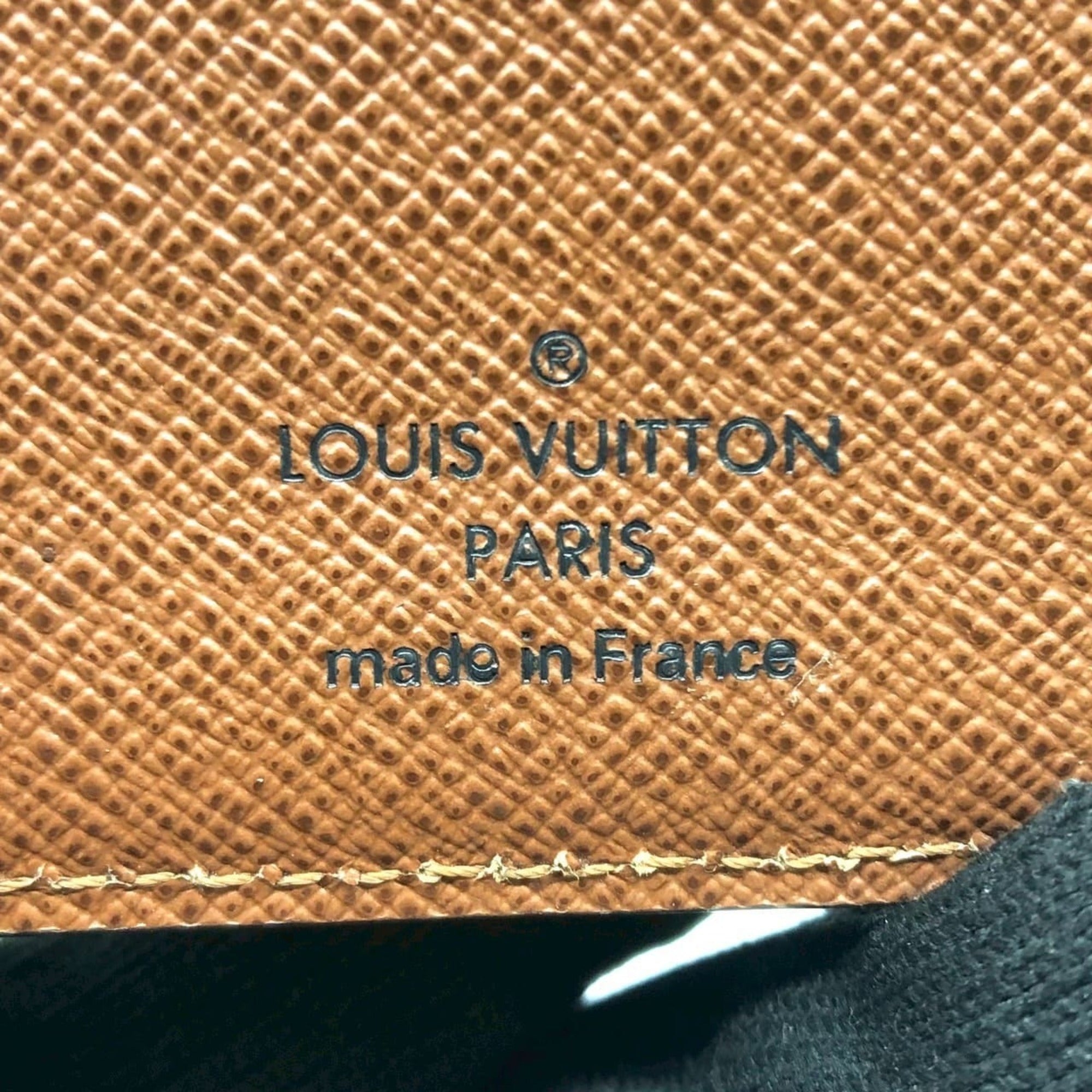 Louis Vuitton Brown Monogram Canvas Wallet (Bi-Fold) (Pre-Owned)