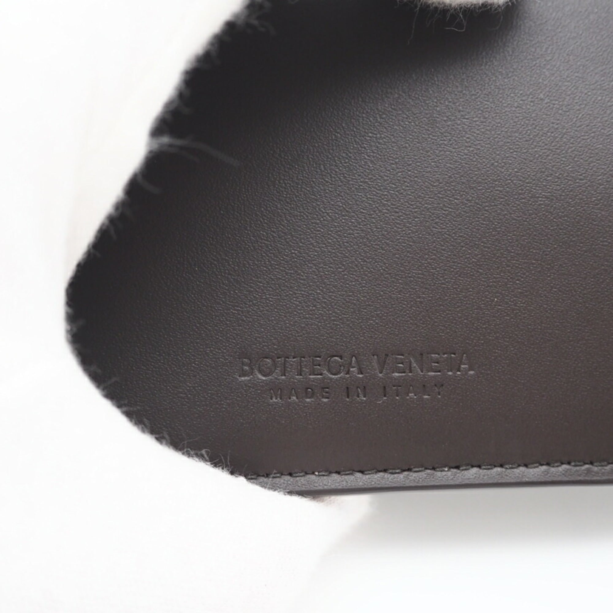 Bottega Veneta Brown Leather Coin Purse/Coin Case (Pre-Owned)