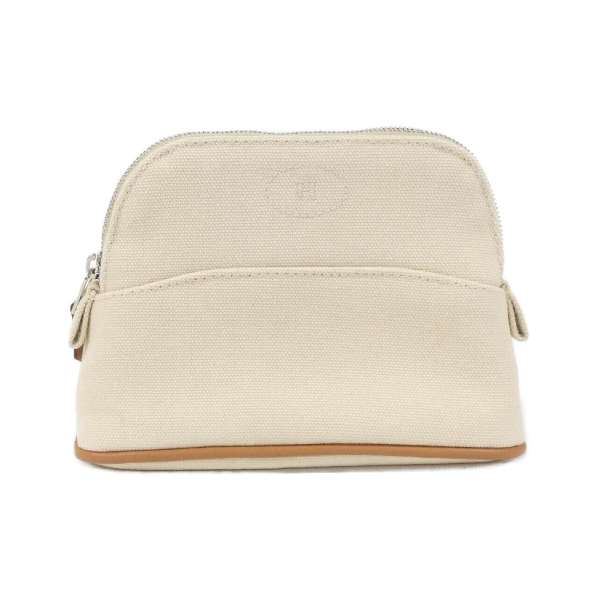 Hermes Bolide Natural Canvas Handbag (Pre-Owned)