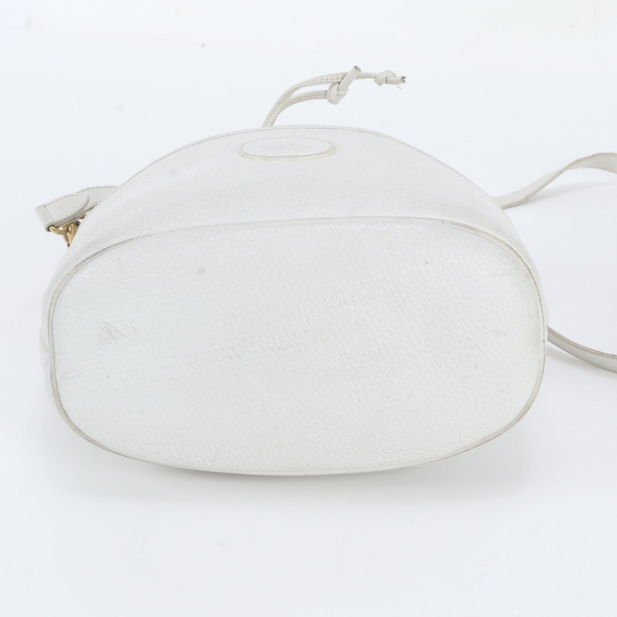 Gucci White Leather Crossbody Bag Shoulder Bag (Pre-Owned)