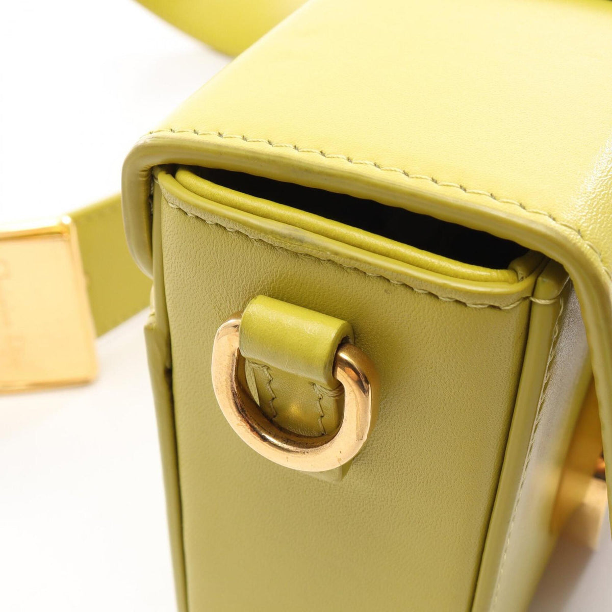 Christian Dior Green Green Leather Shoulder Bag (Pre-Owned)