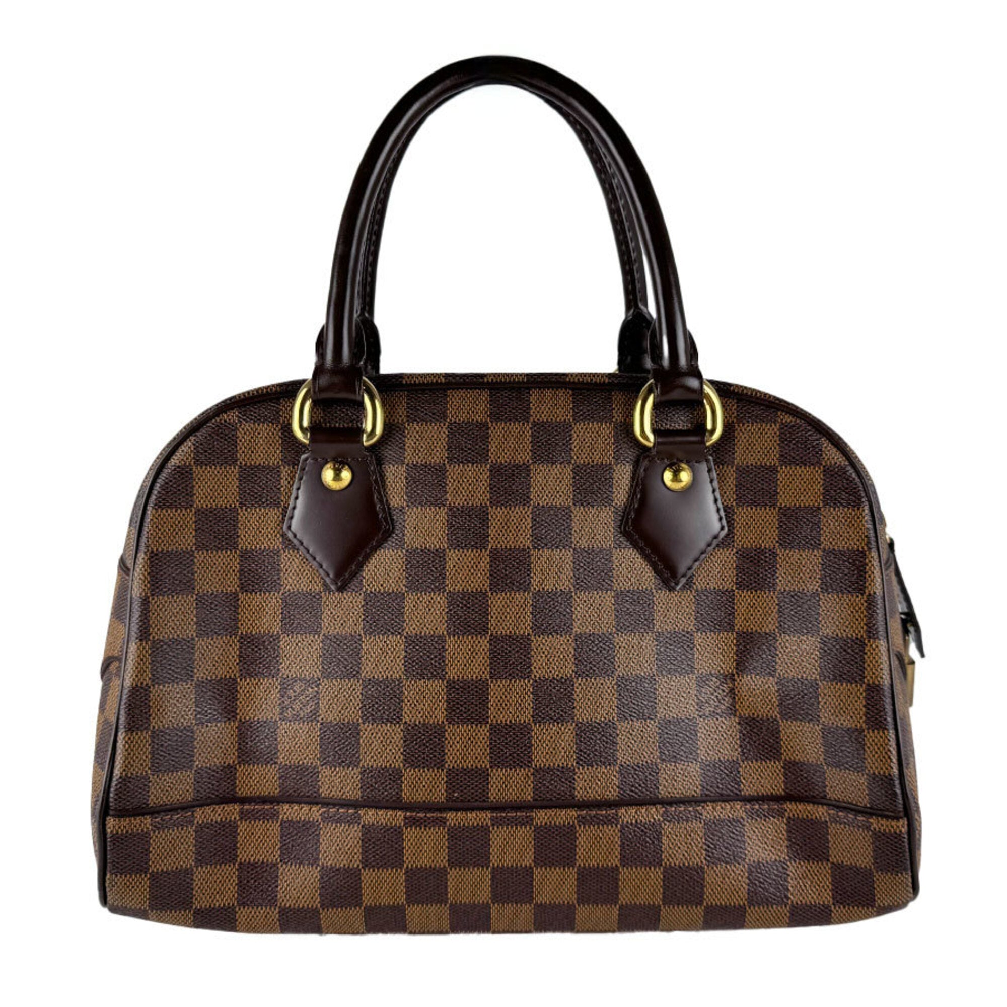 Louis Vuitton Damier Canvas Ebene Damier Canvas Handbag (Pre-Owned)