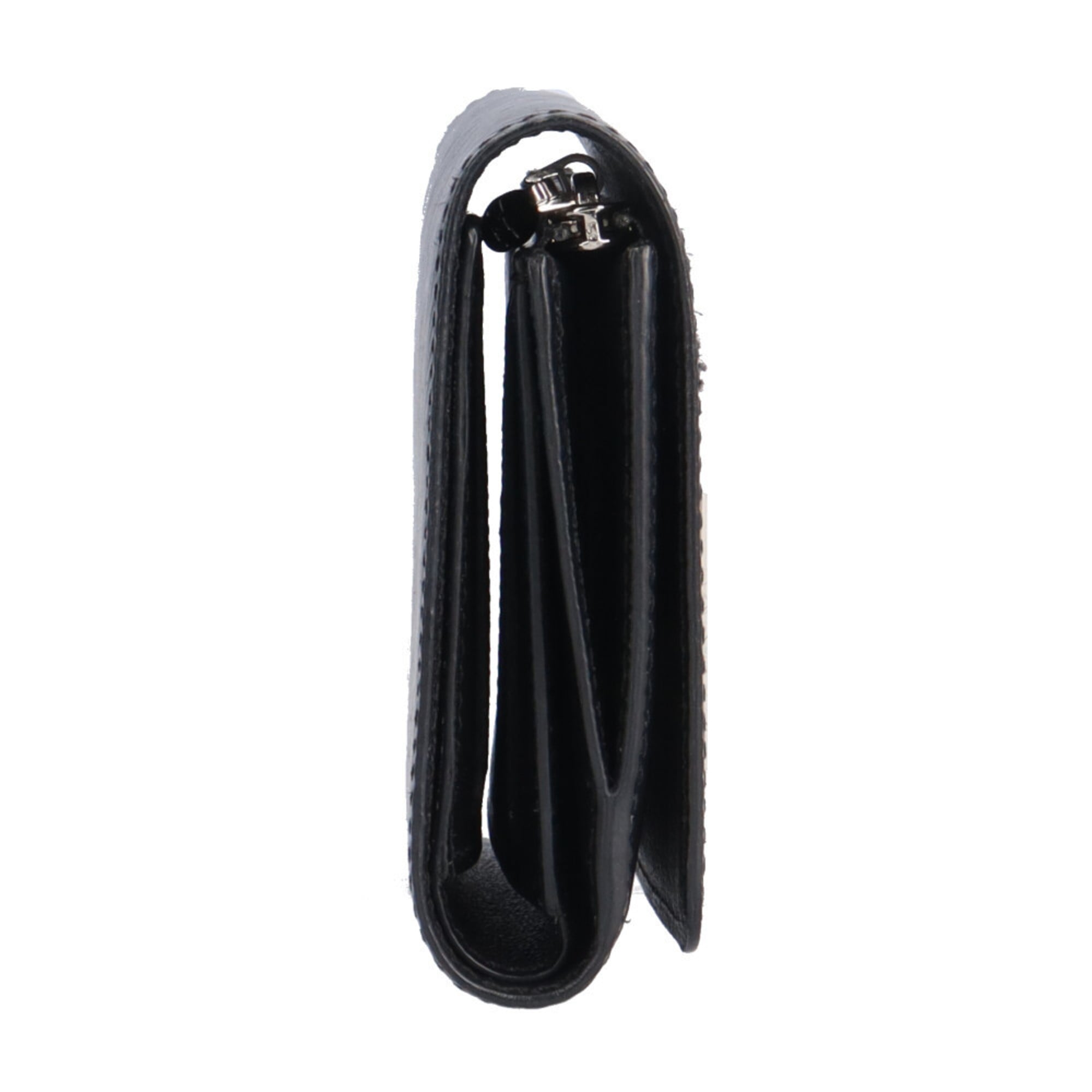 Louis Vuitton Black Epi Leather Wallet (Tri-Fold) (Pre-Owned)
