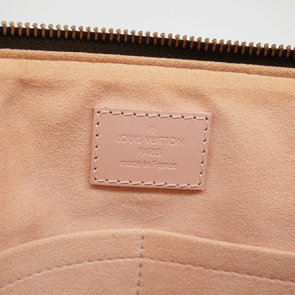 Louis Vuitton Ebene Rose Ballerine Handbag (Pre-Owned)
