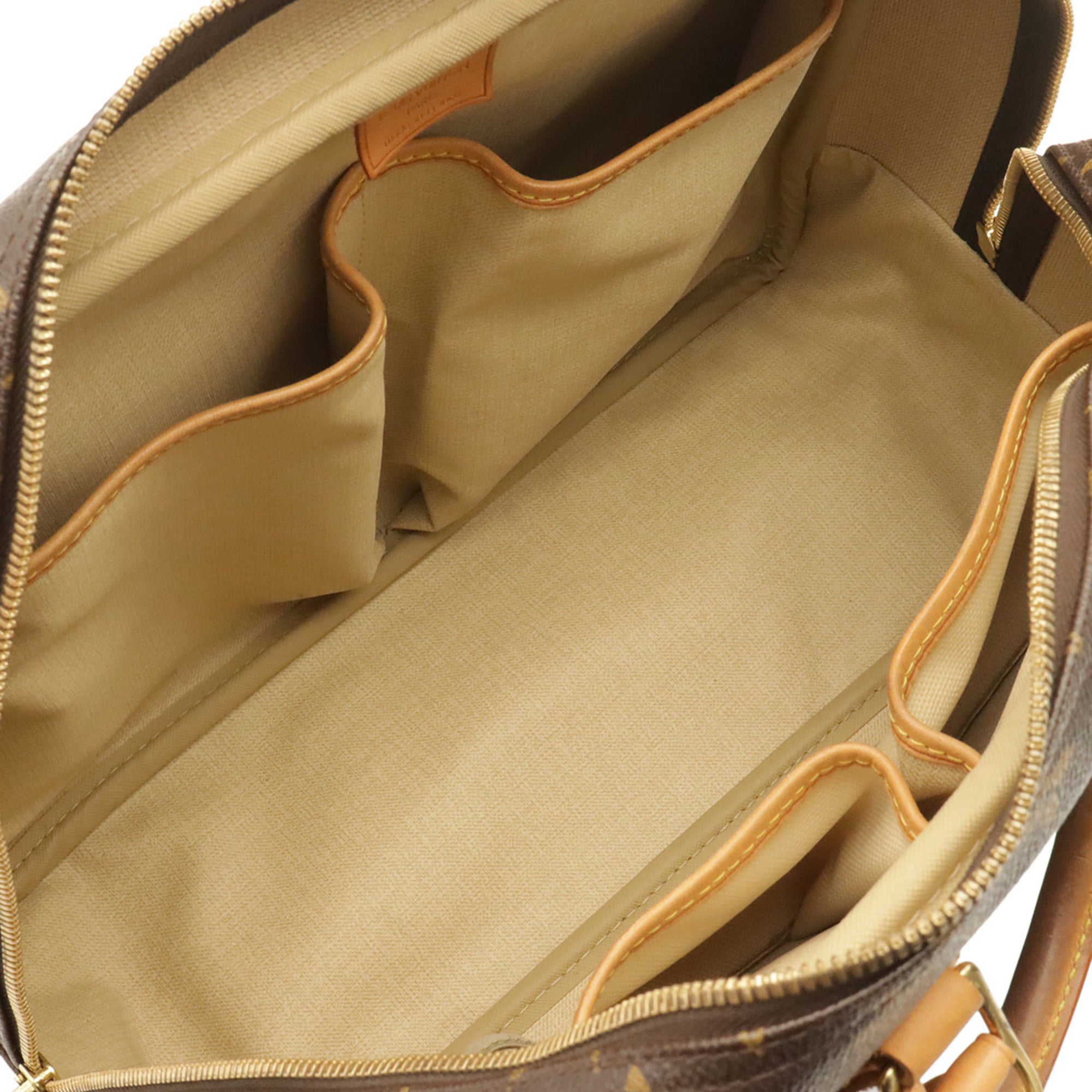 Louis Vuitton Brown Monogram Canvas Boston Bag Handbag (Pre-Owned)