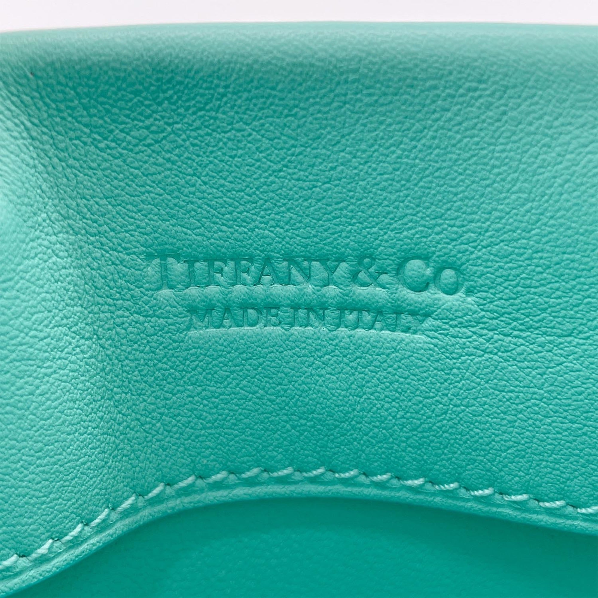 Tiffany Blue Tiffany Blue Leather Handbag (Pre-Owned)