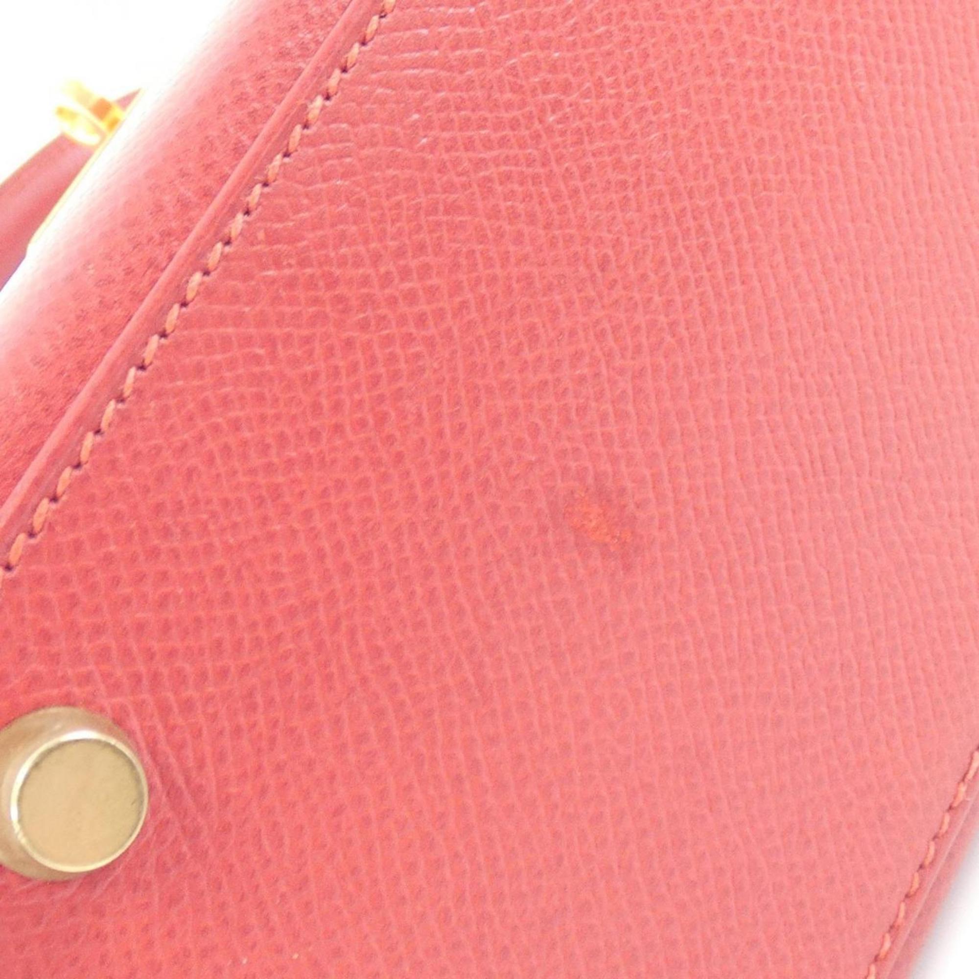 Hermes Courchevel Leather Handbag (Pre-Owned)
