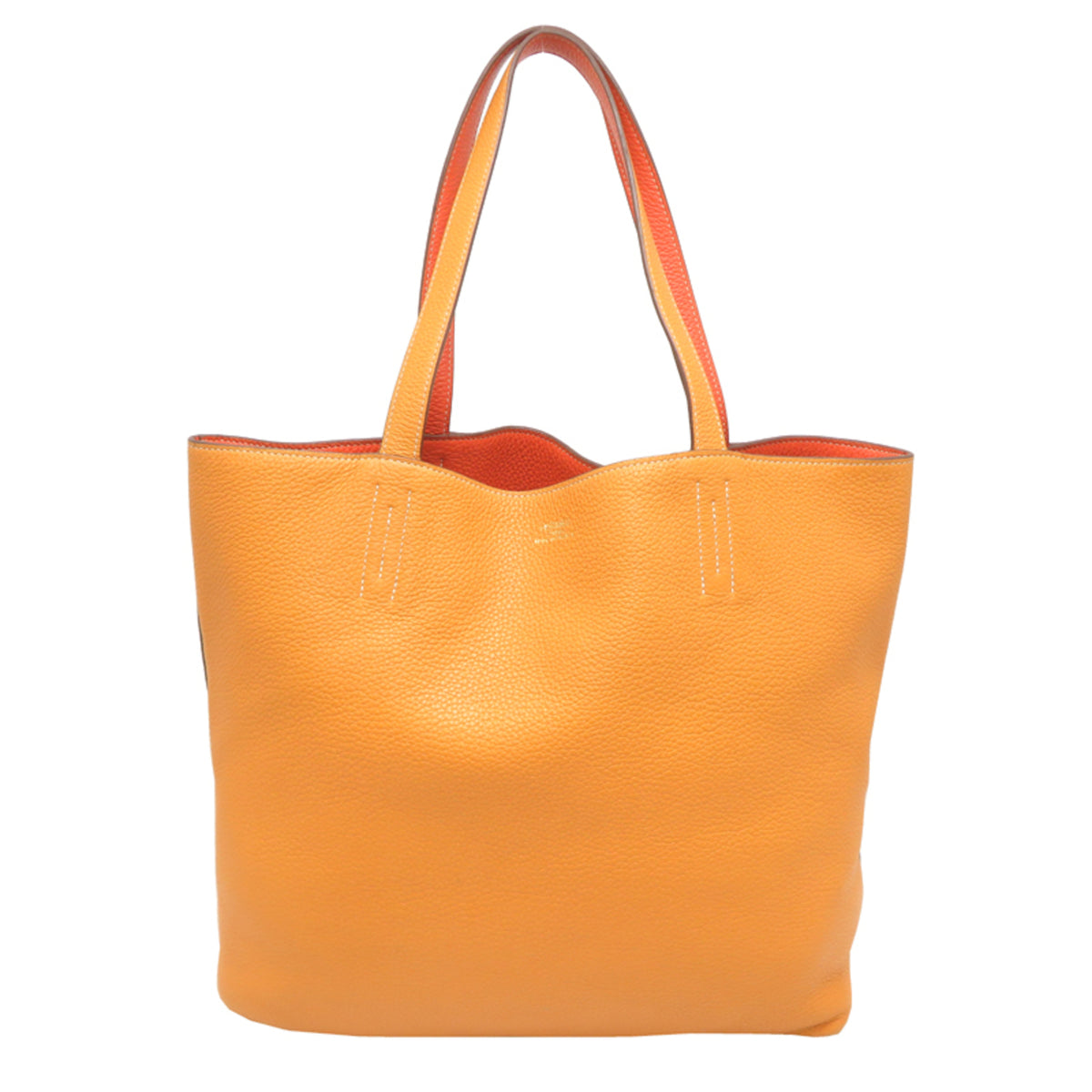 Hermes Orange Yellow Tote Bag (Pre-Owned)