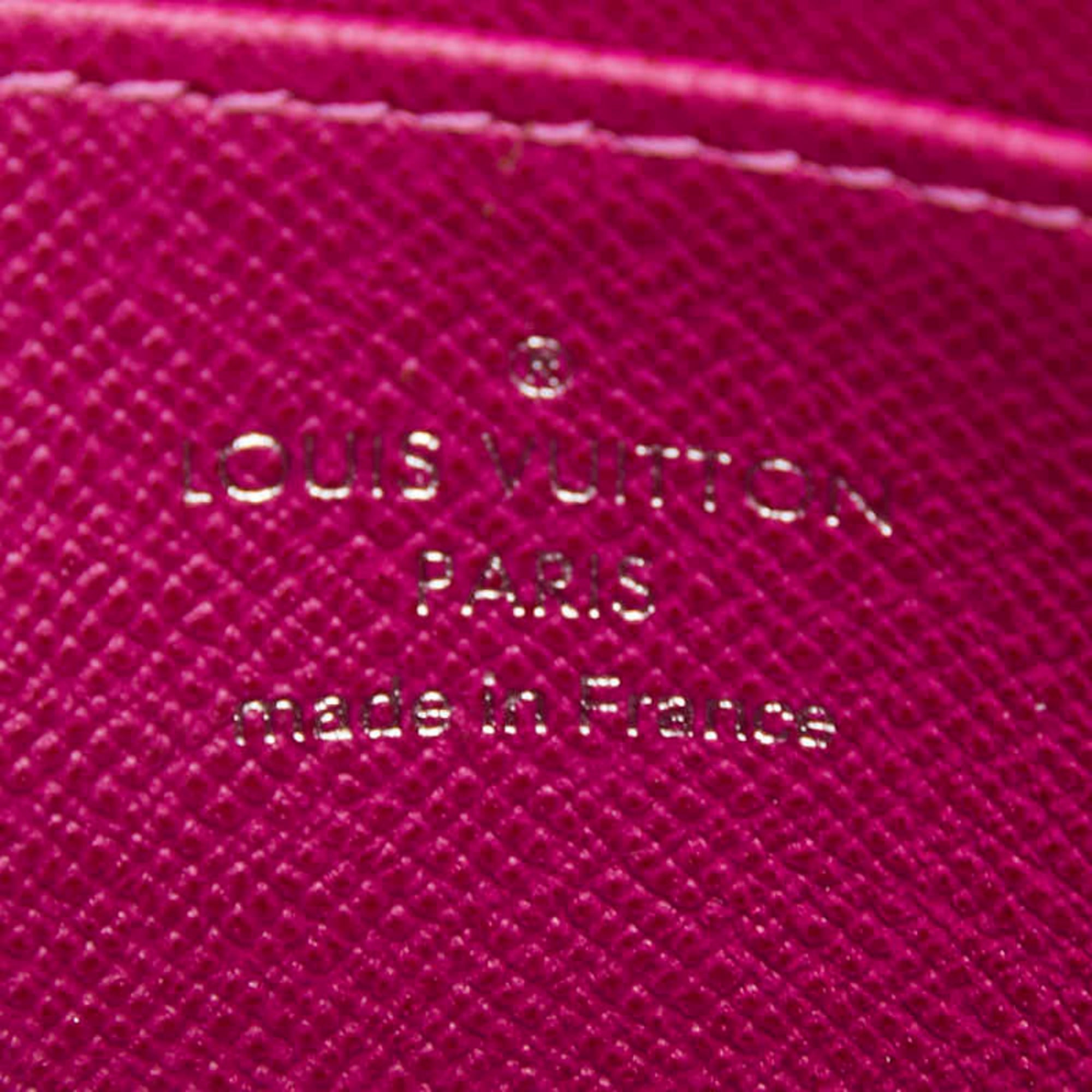 Louis Vuitton Grenade Purple Leather Coin Purse/Coin Case (Pre-Owned)