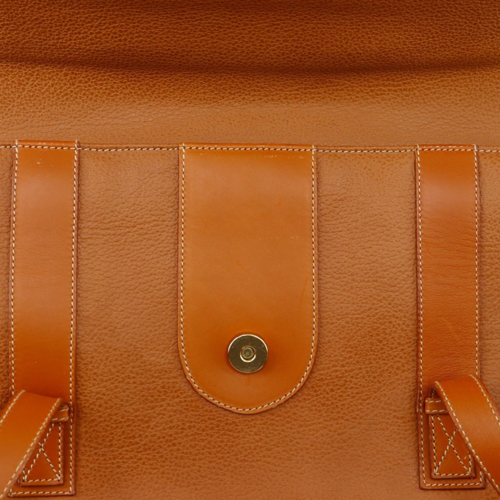 Gucci Brown Leather Tote Bag (Pre-Owned)