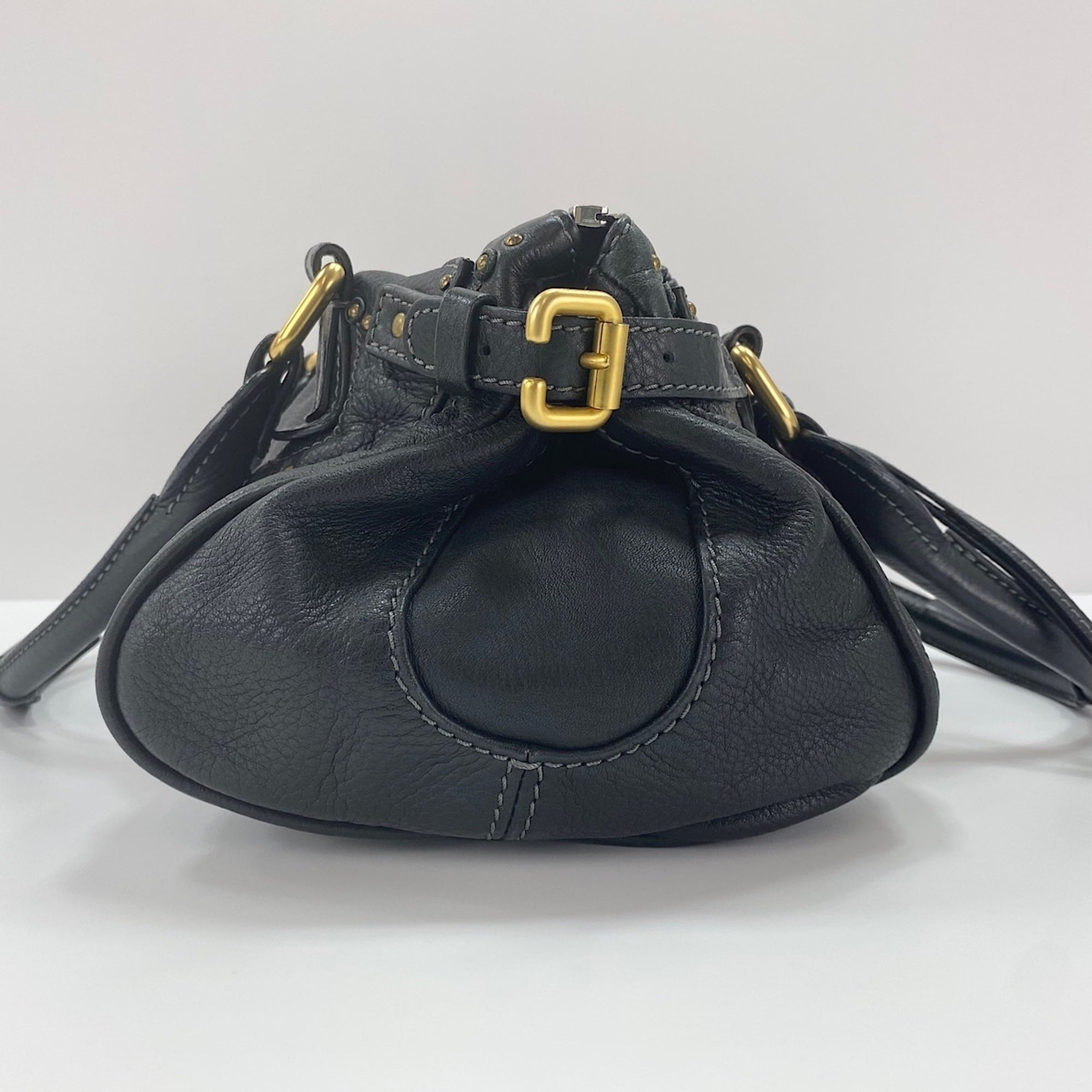 Chloé Paddington Black Handbag (Pre-Owned)