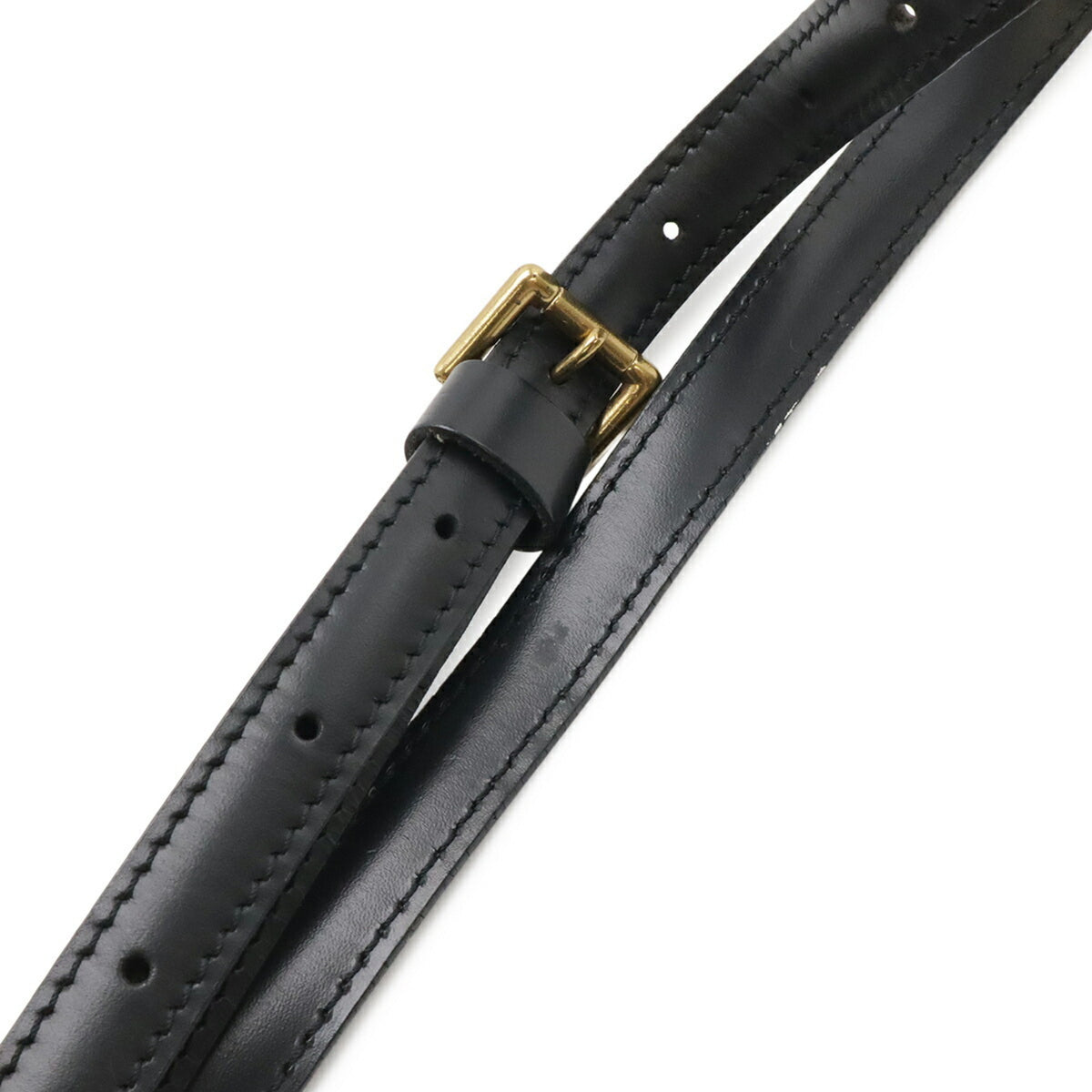 Louis Vuitton Black Noir Epi Leather Shoulder Bag (Pre-Owned)