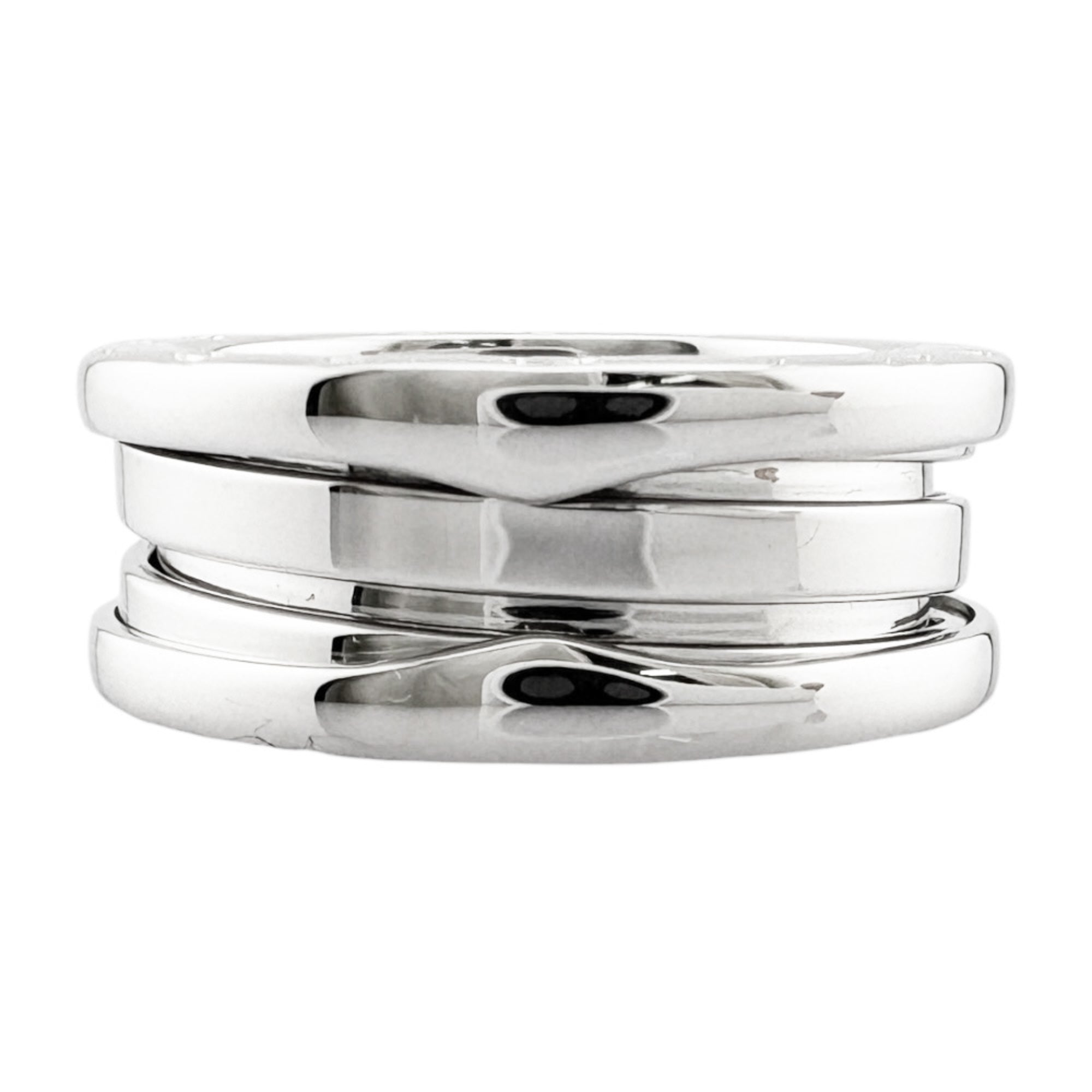 Bvlgari White Gold White Gold (18K) Band Ring (Pre-Owned)