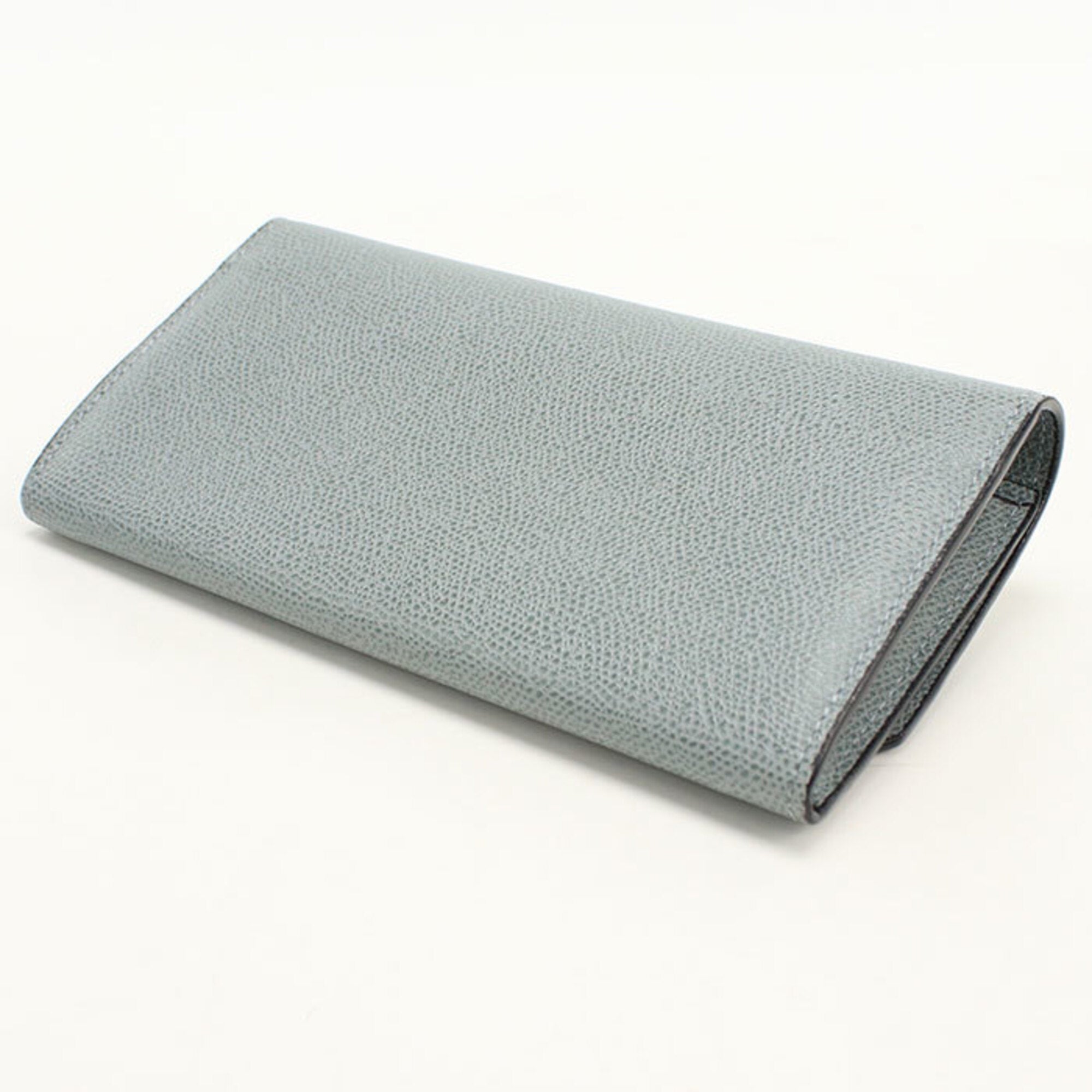 Valextra Gray Long Wallet (Bi-Fold) (Pre-Owned)