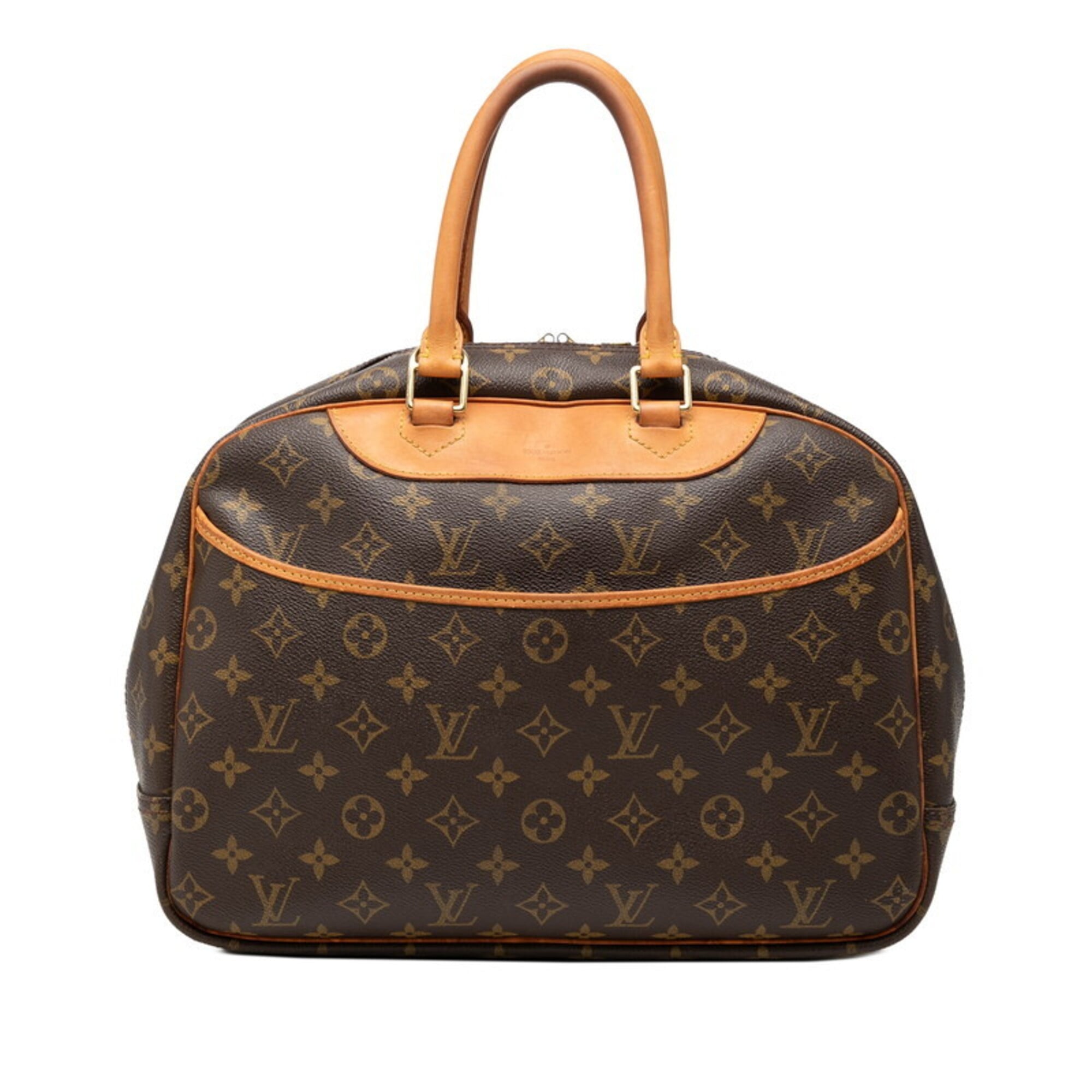 Louis Vuitton Monogram Brown Pvc Leather Handbag (Pre-Owned)