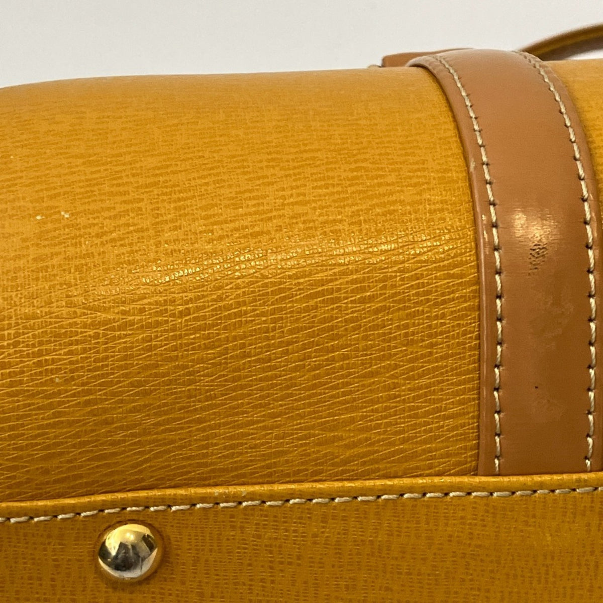 Burberry Yellow Handbag (Pre-Owned)