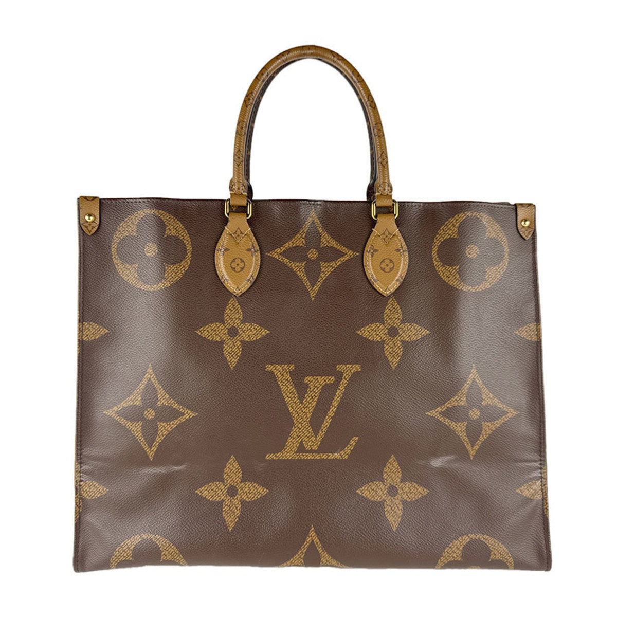 Louis Vuitton Brown Monogram Handbag (Pre-Owned)