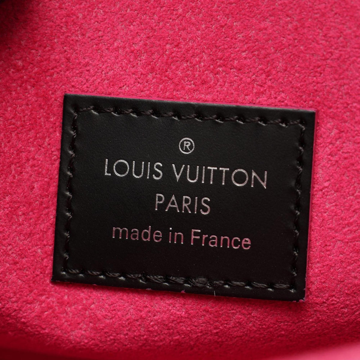 Louis Vuitton Black Pink Cuir Ombre Leather Handbag Shoulder Bag (Pre-Owned)