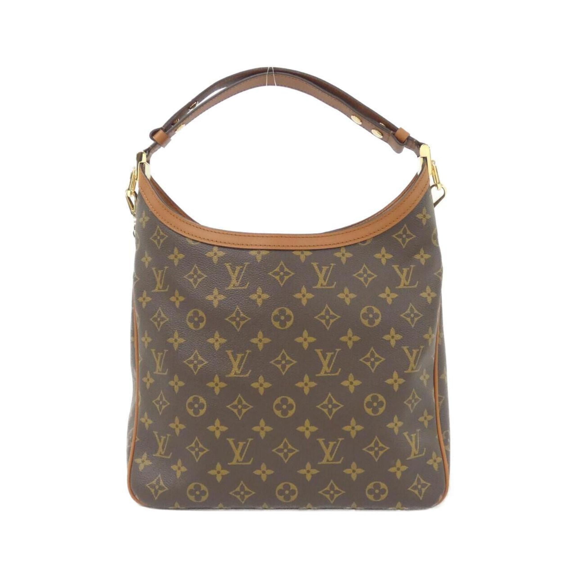 Louis Vuitton Monogram Marron Coated Canvas Shoulder Bag (Pre-Owned)