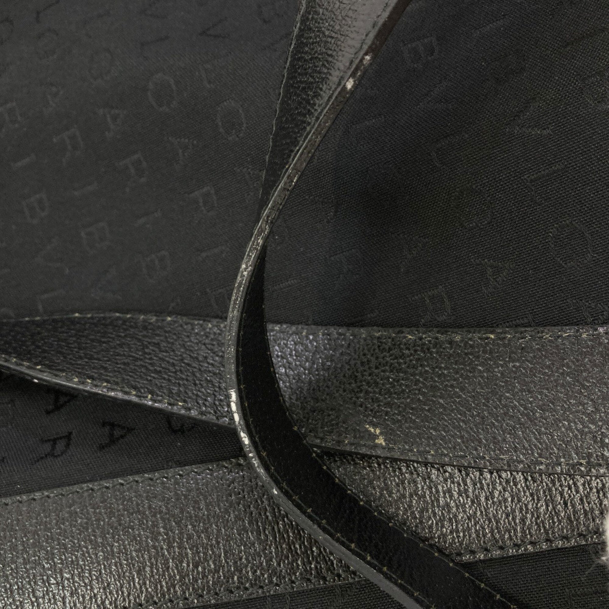 Bvlgari Black Canvas Tote Bag (Pre-Owned)