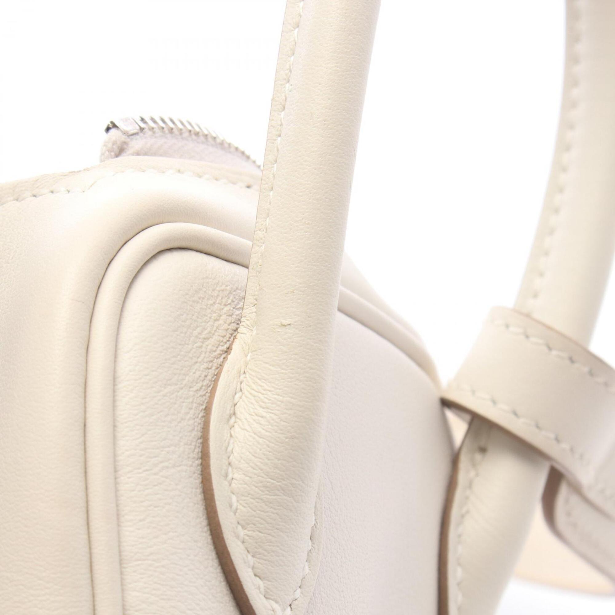 Hermes Gray Swift Leather Leather Handbag Shoulder Bag (Pre-Owned)