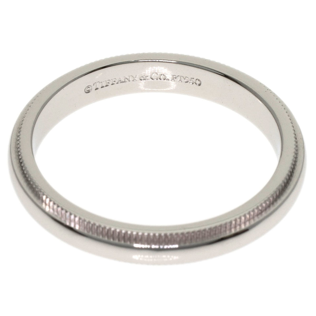 Tiffany Platinum 950 Band Ring (Pre-Owned)