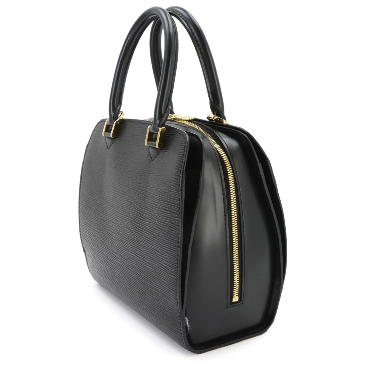 Louis Vuitton Noir Epi Leather Handbag (Pre-Owned)