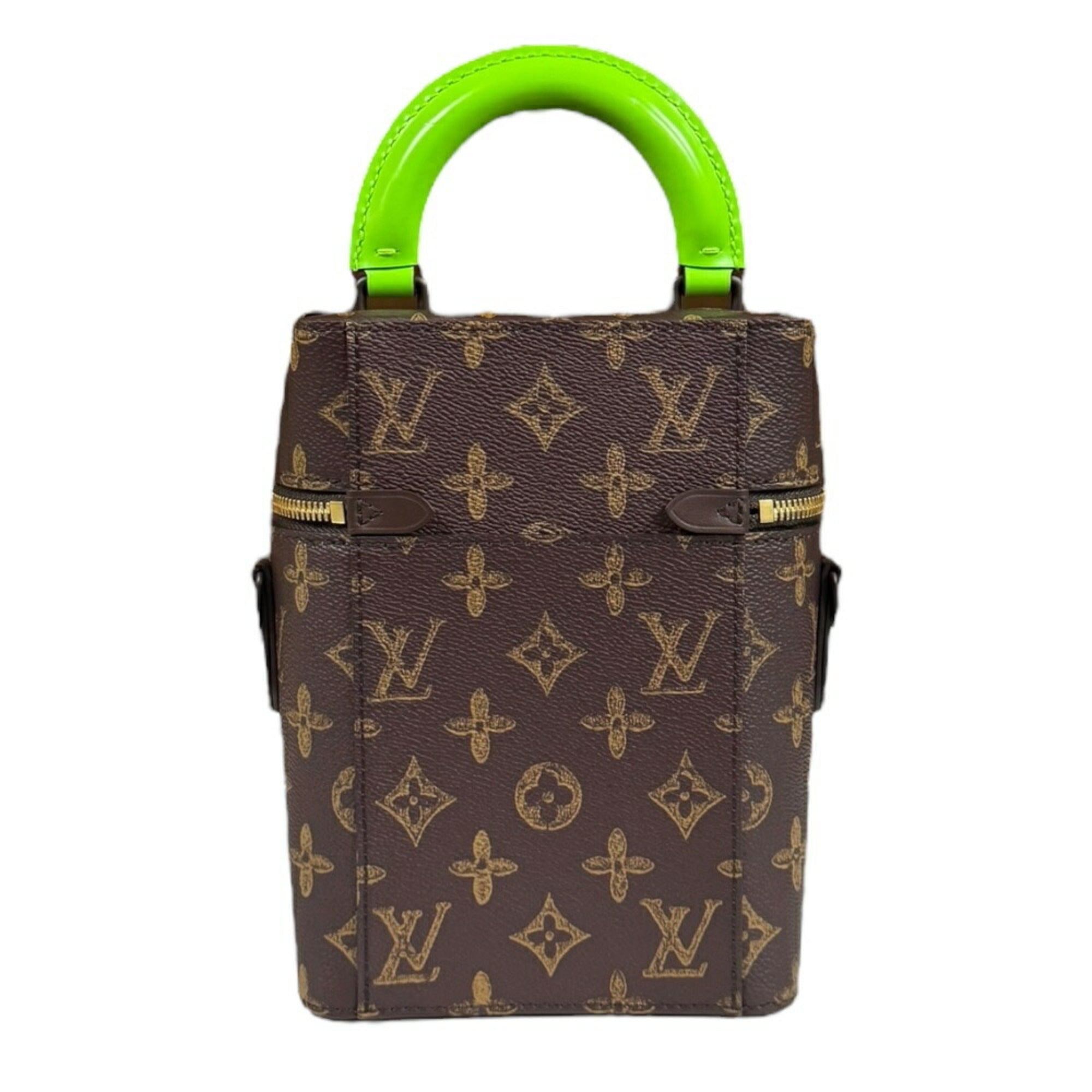 Louis Vuitton Monogram Brown Green Monogram Shoulder Bag (Pre-Owned)