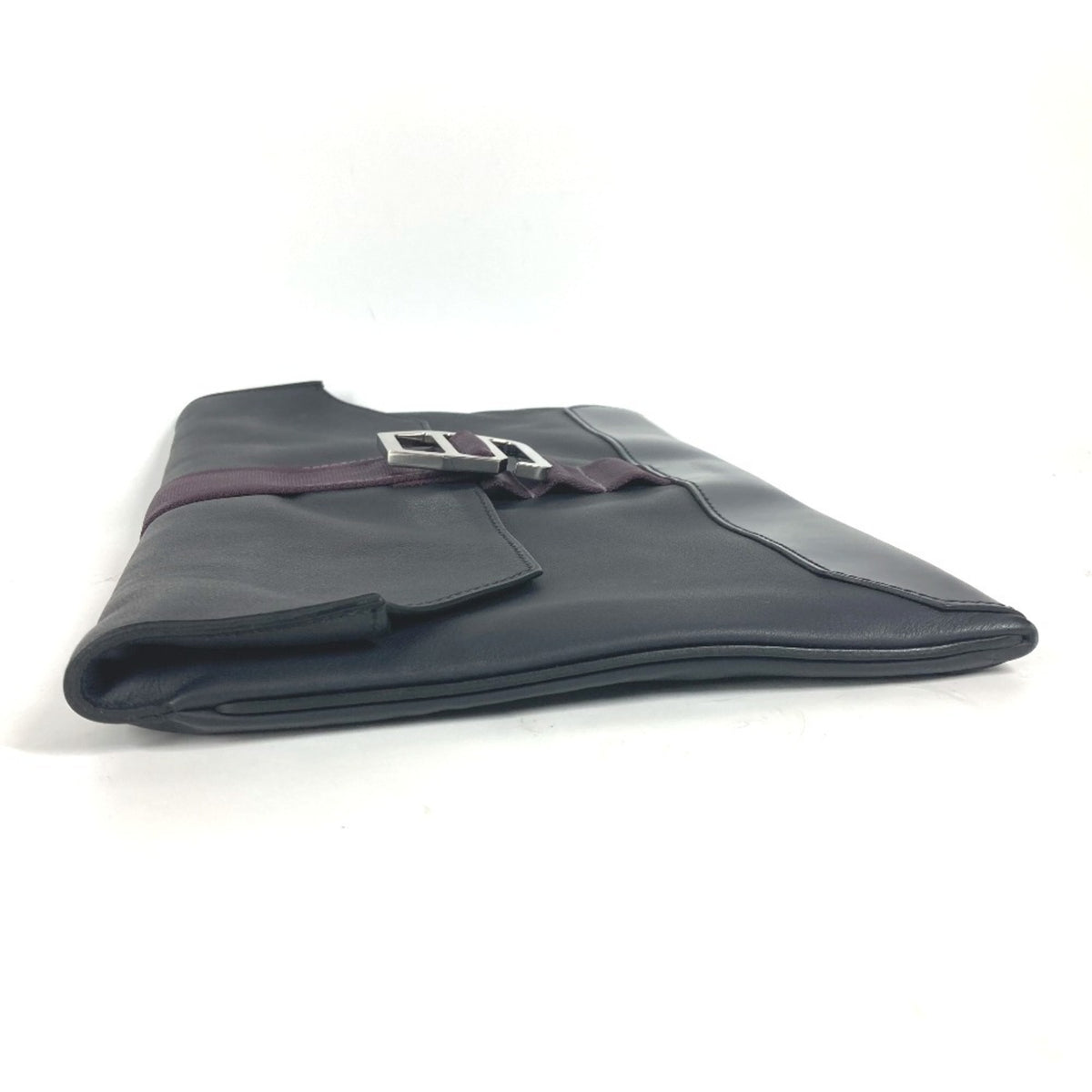 Hermes Navy Clutch Bag Pouch (Pre-Owned)